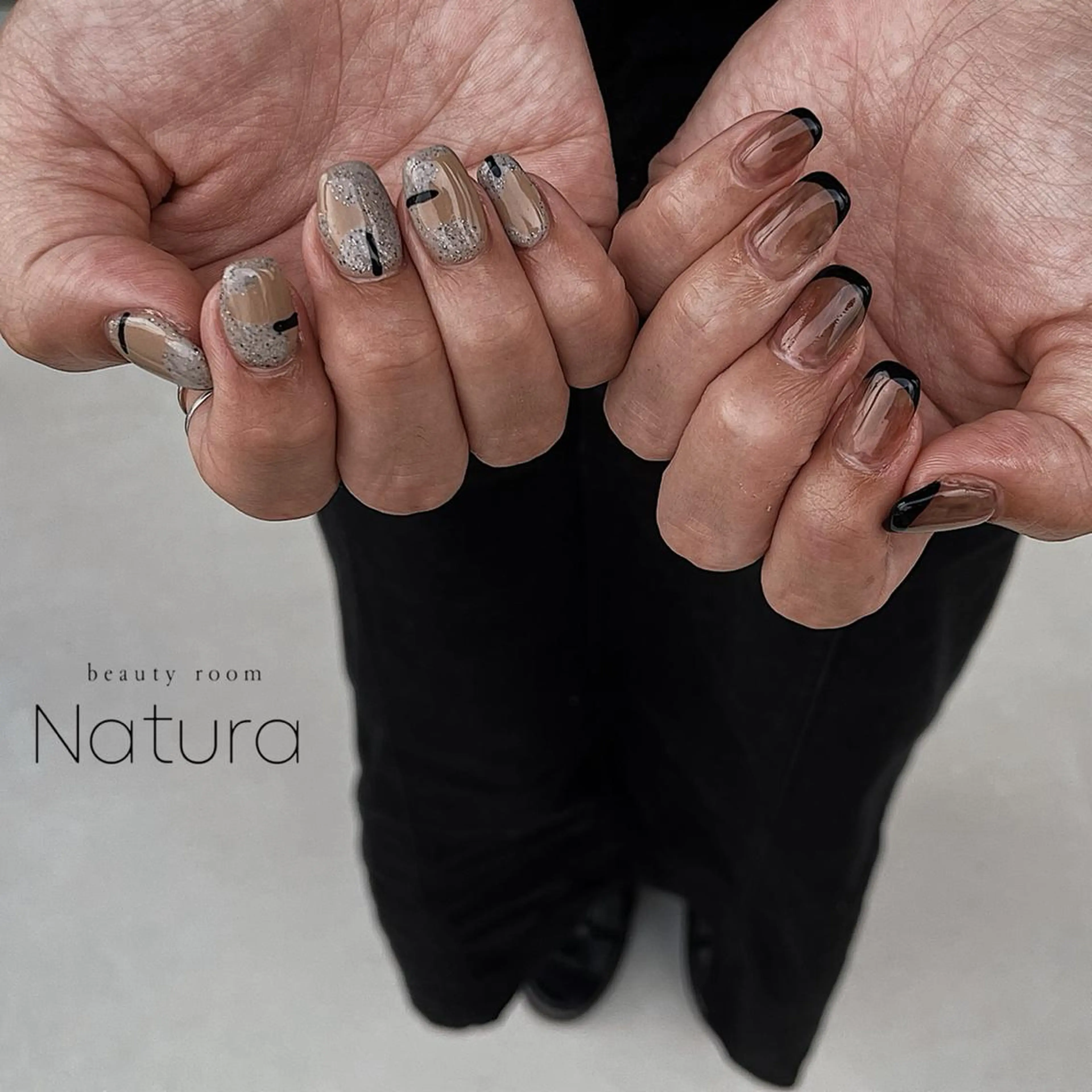 ネイル マツエク・マツパ アイブロウ ハンドネイル beautyroom Naturaのネイルデザイン