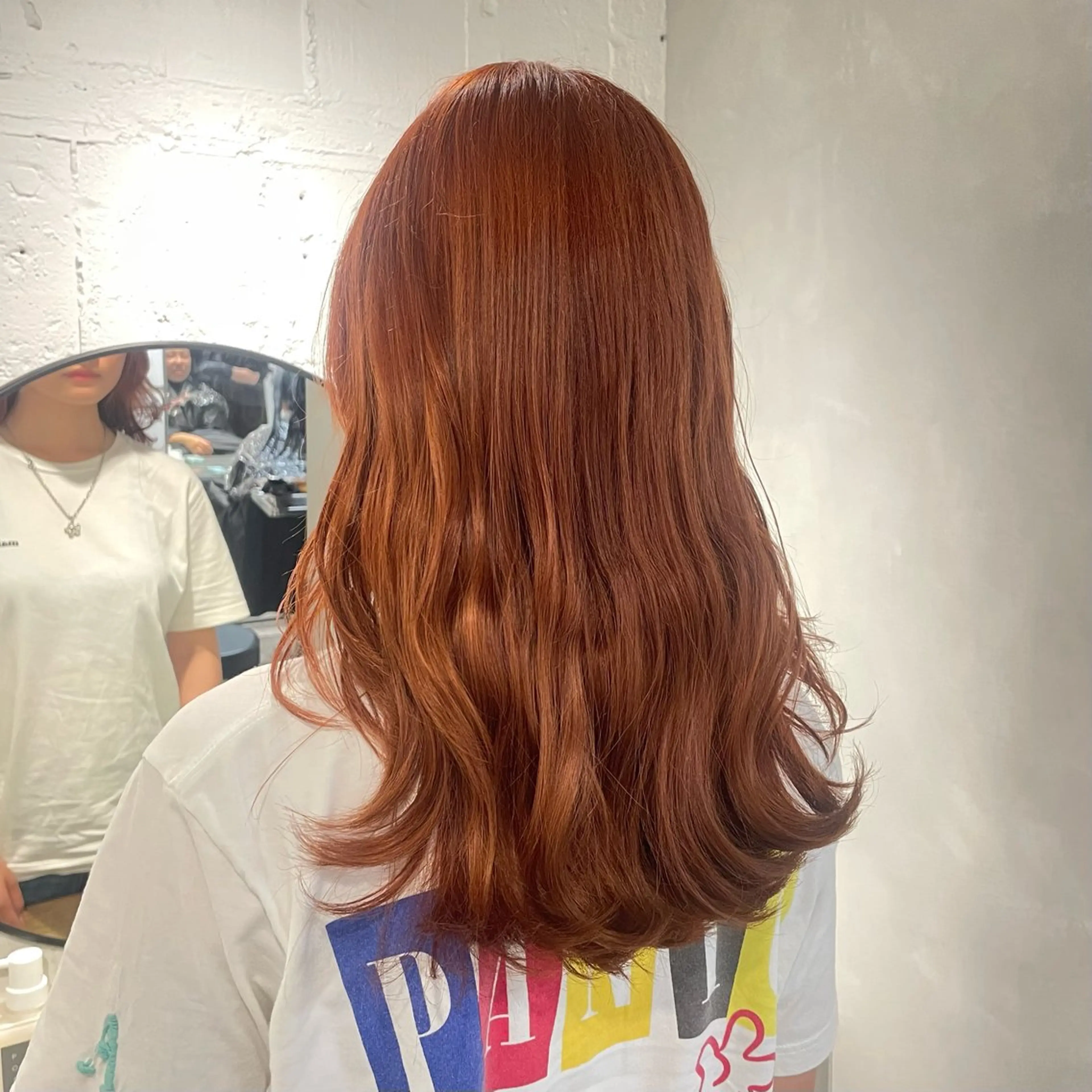 ミディアム カラー ヘアアレンジ ヘアカラー 🎀ダブルカラーレイ ヤーyuuri🎀のヘアスタイル