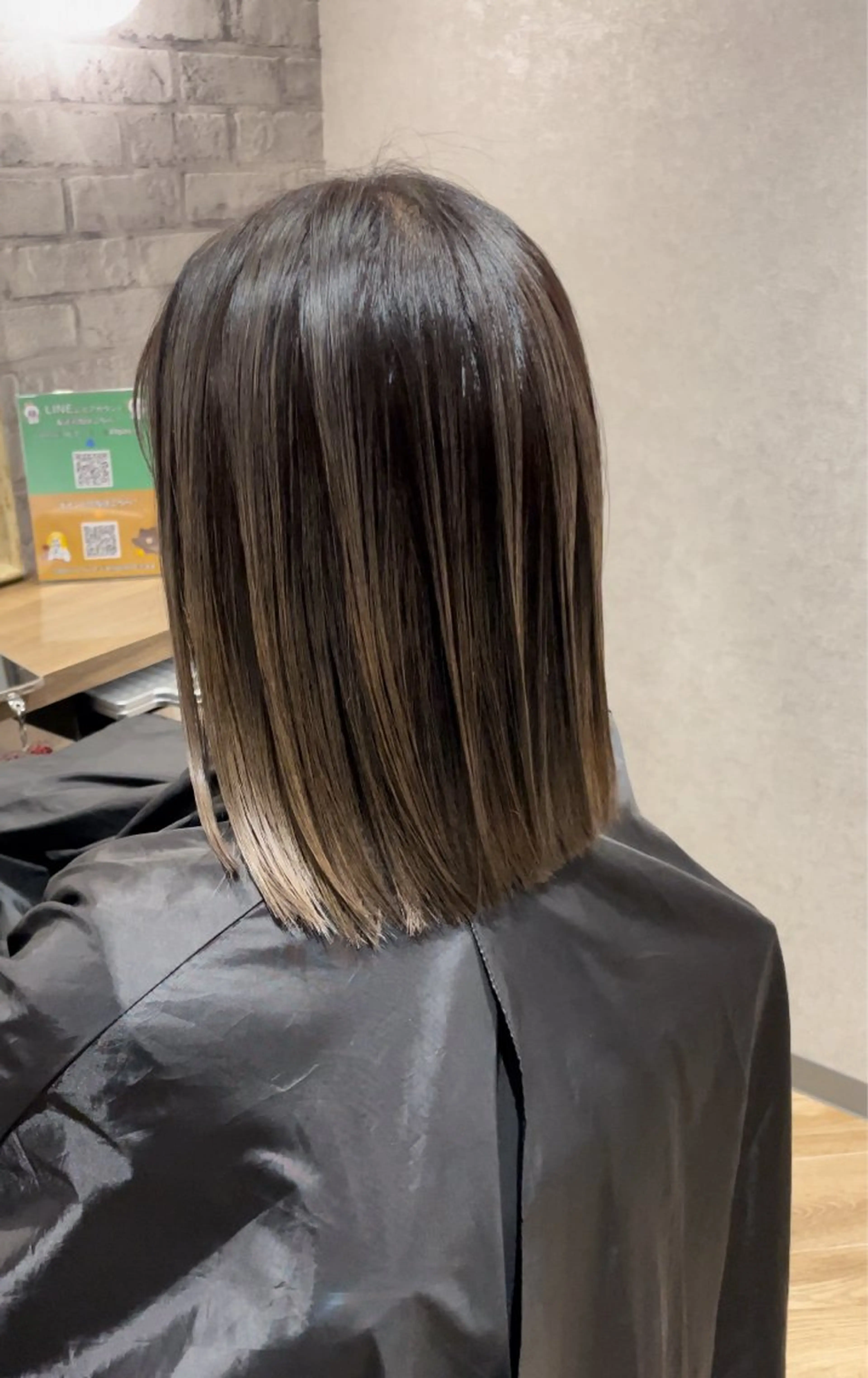 セミロング labimani所属・阪急箕面駅 ショートモデル募集のヘアスタイル