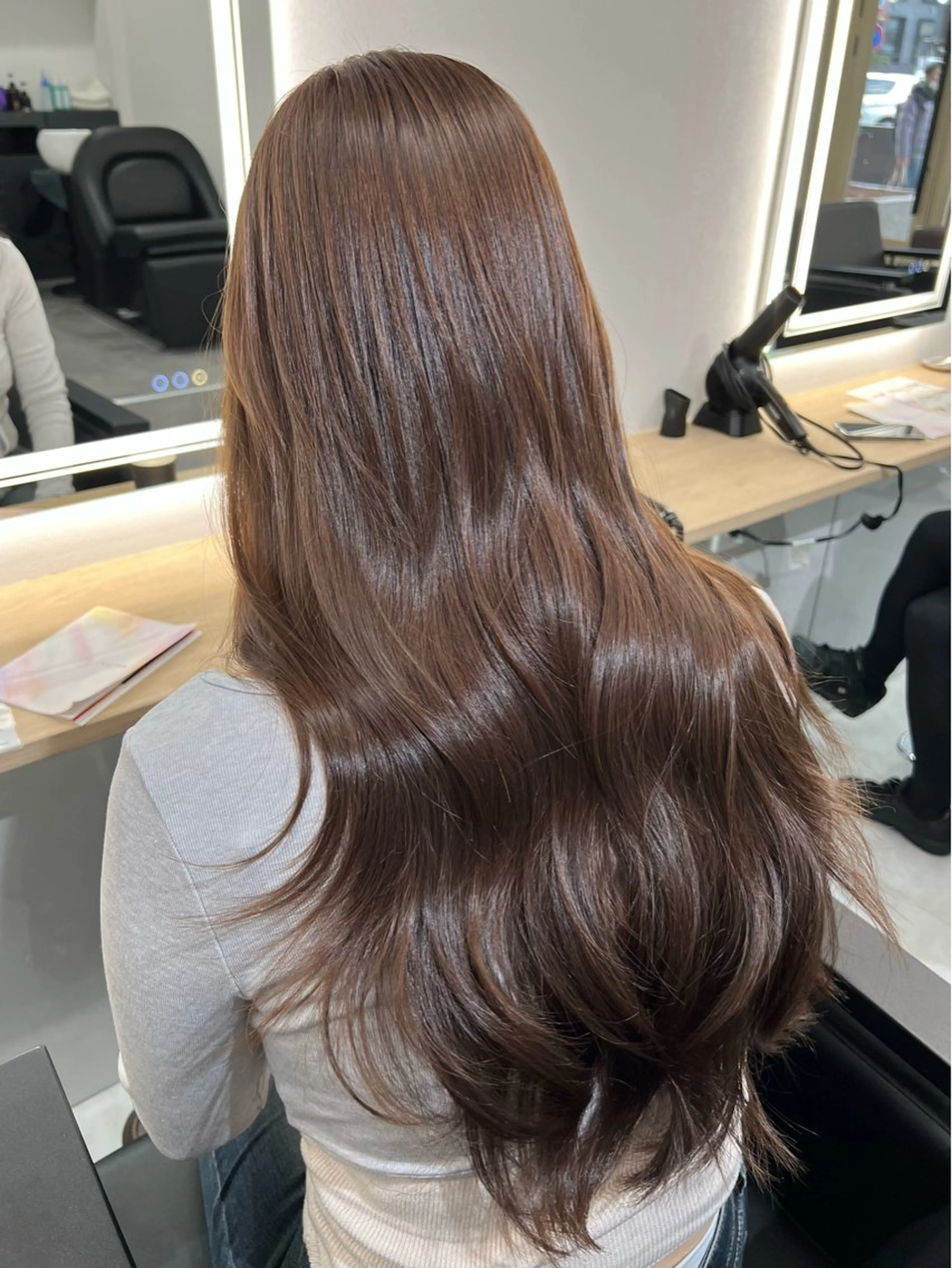 ロング カット ヘアカラー トリートメント レイヤー/髪質改善 SOA大槻 純也のヘアスタイル