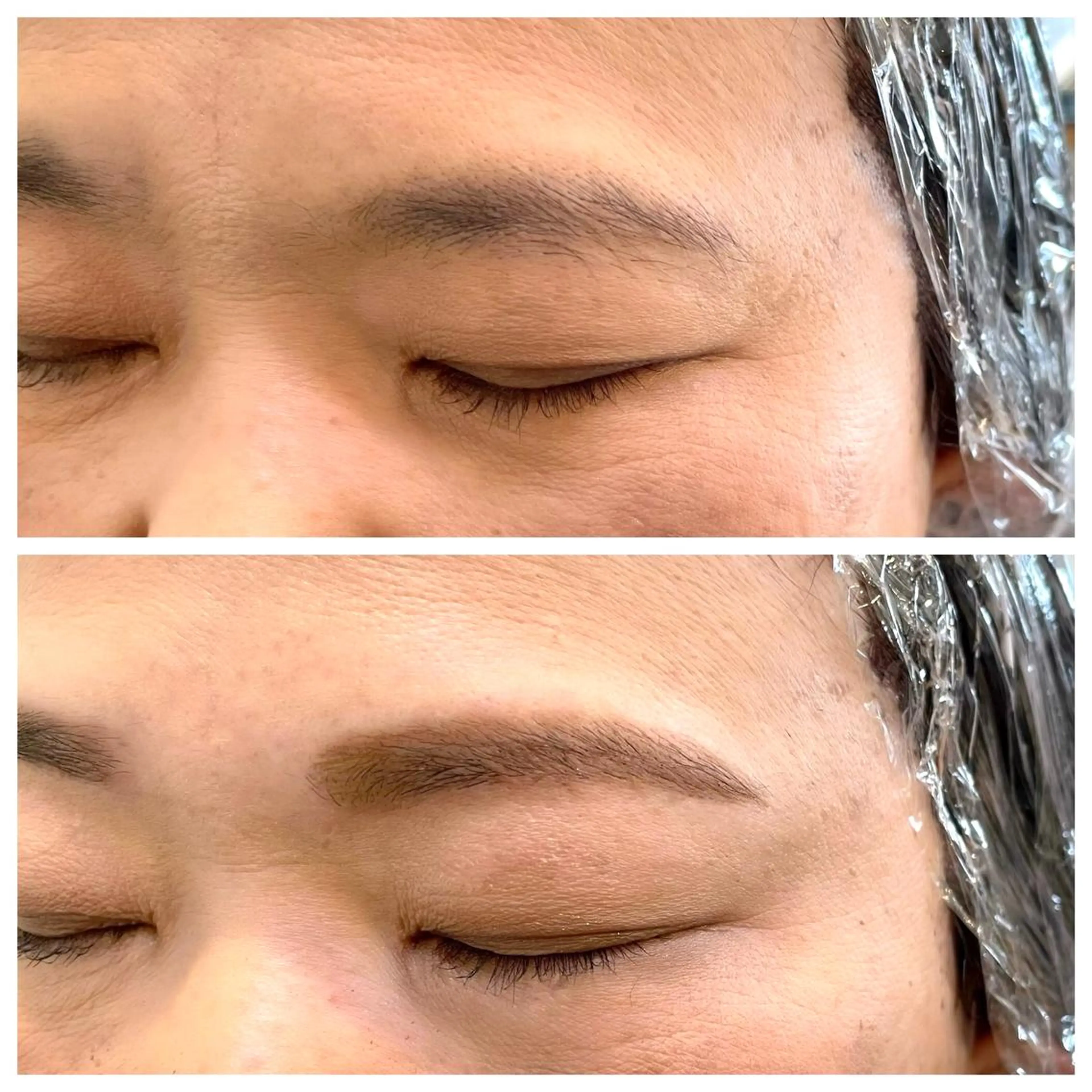 ロング カラー アイブロウ 眉カラー 悠 亜のマツエク・マツパデザイン