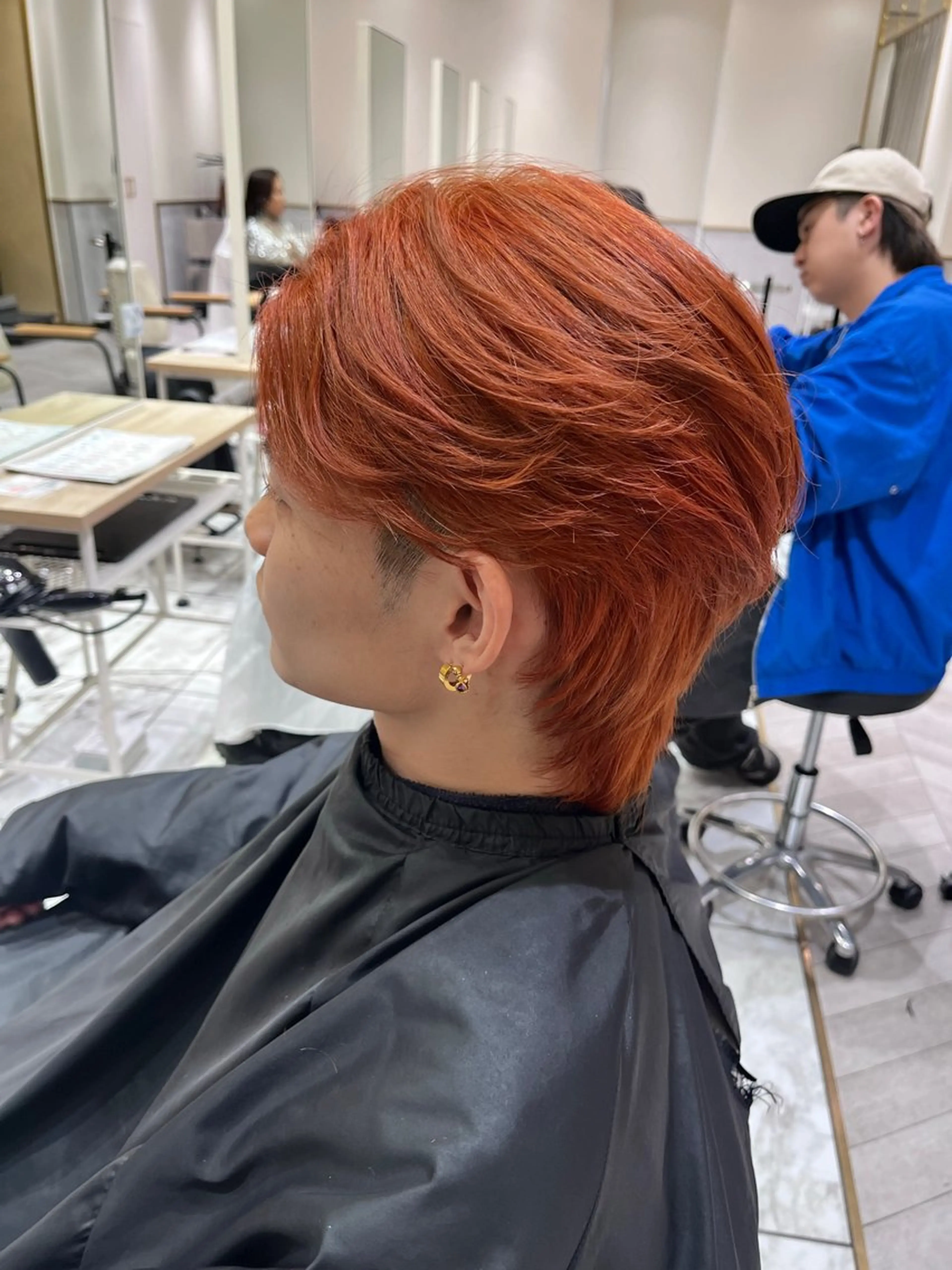 【⭐︎メンズ⭐︎】men's カット＋ブリーチ＋カラーの写真