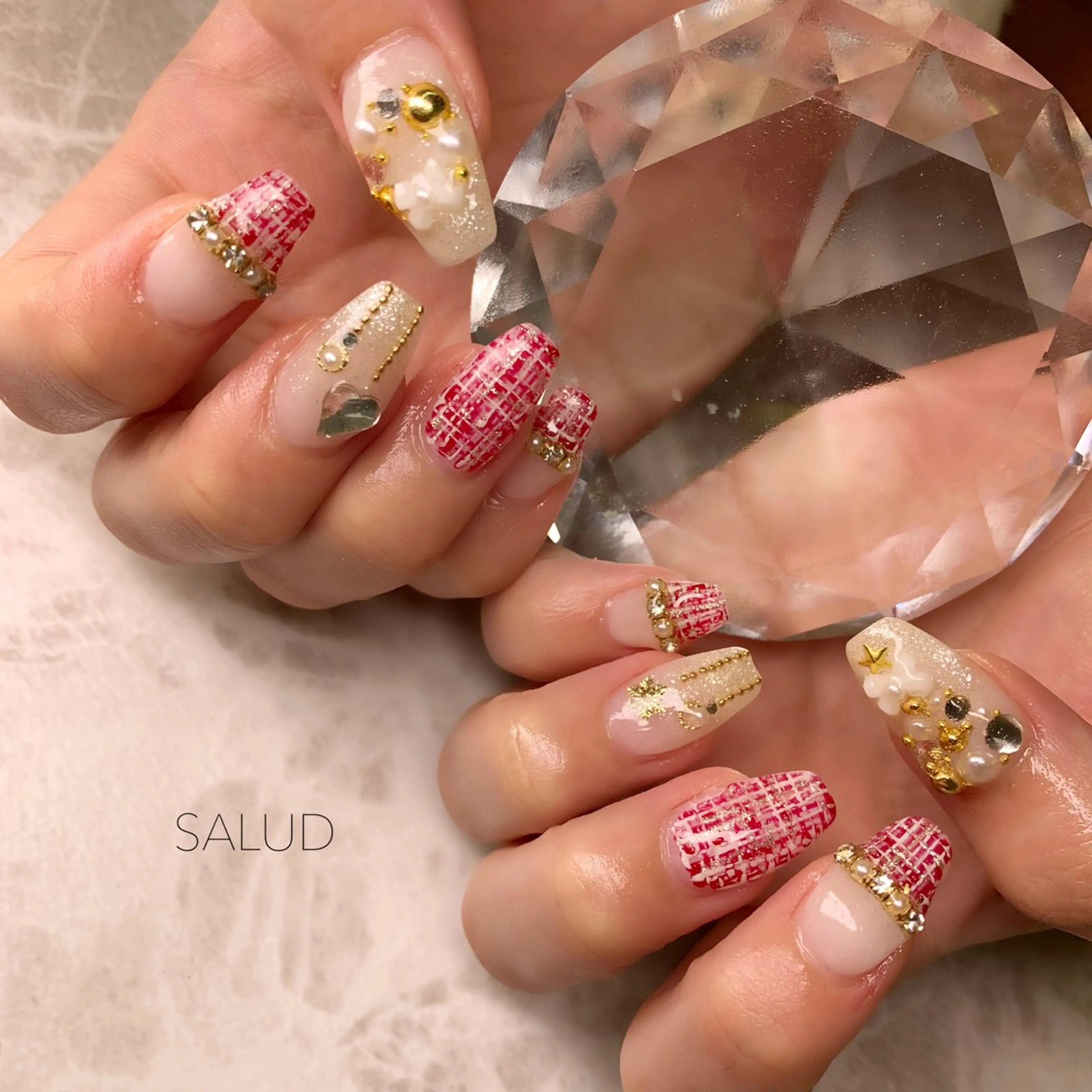 ネイル ハンドネイル Nail Salon SALUDのネイルデザイン