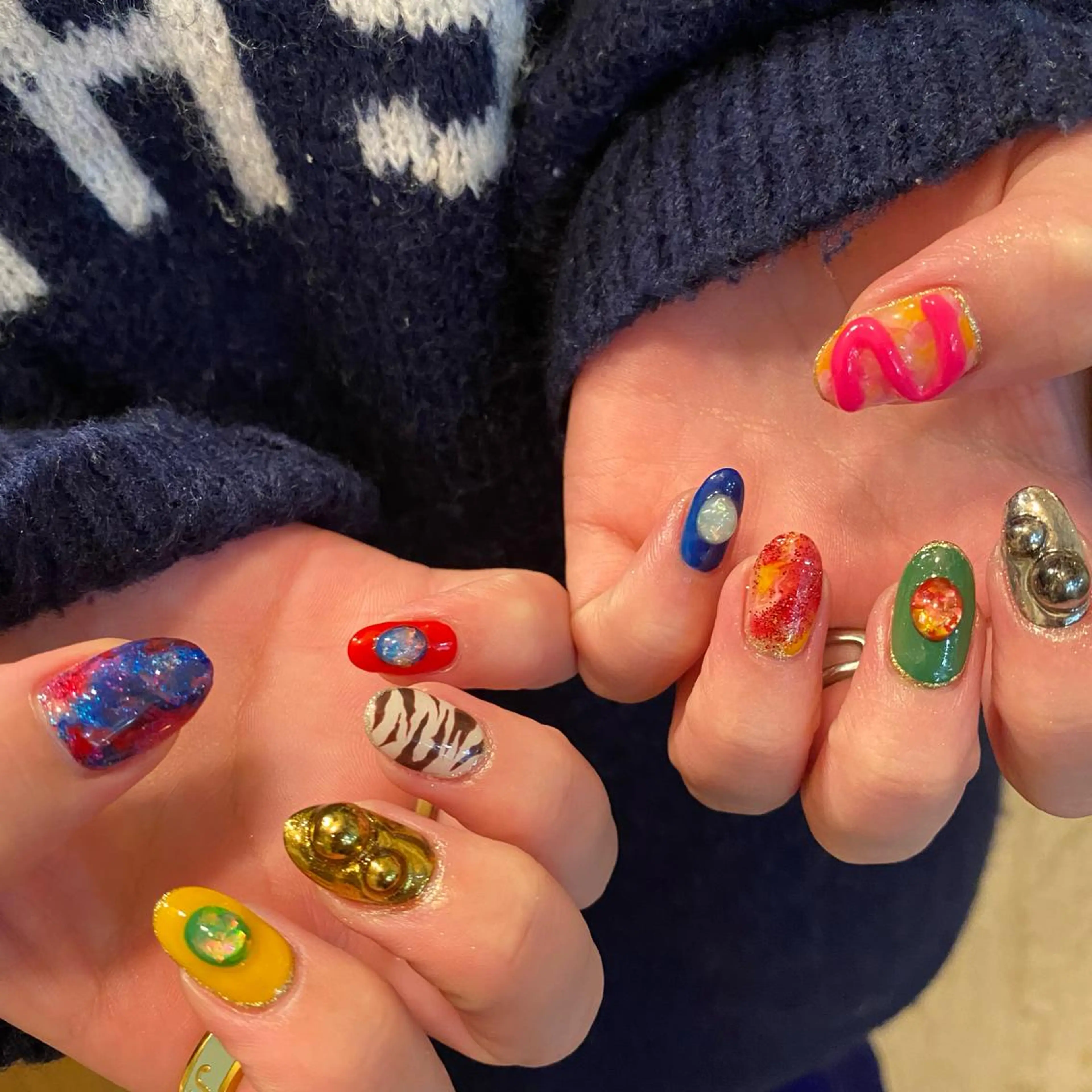 ネイル Amber21.所属・Nagahama Akariのネイルデザイン