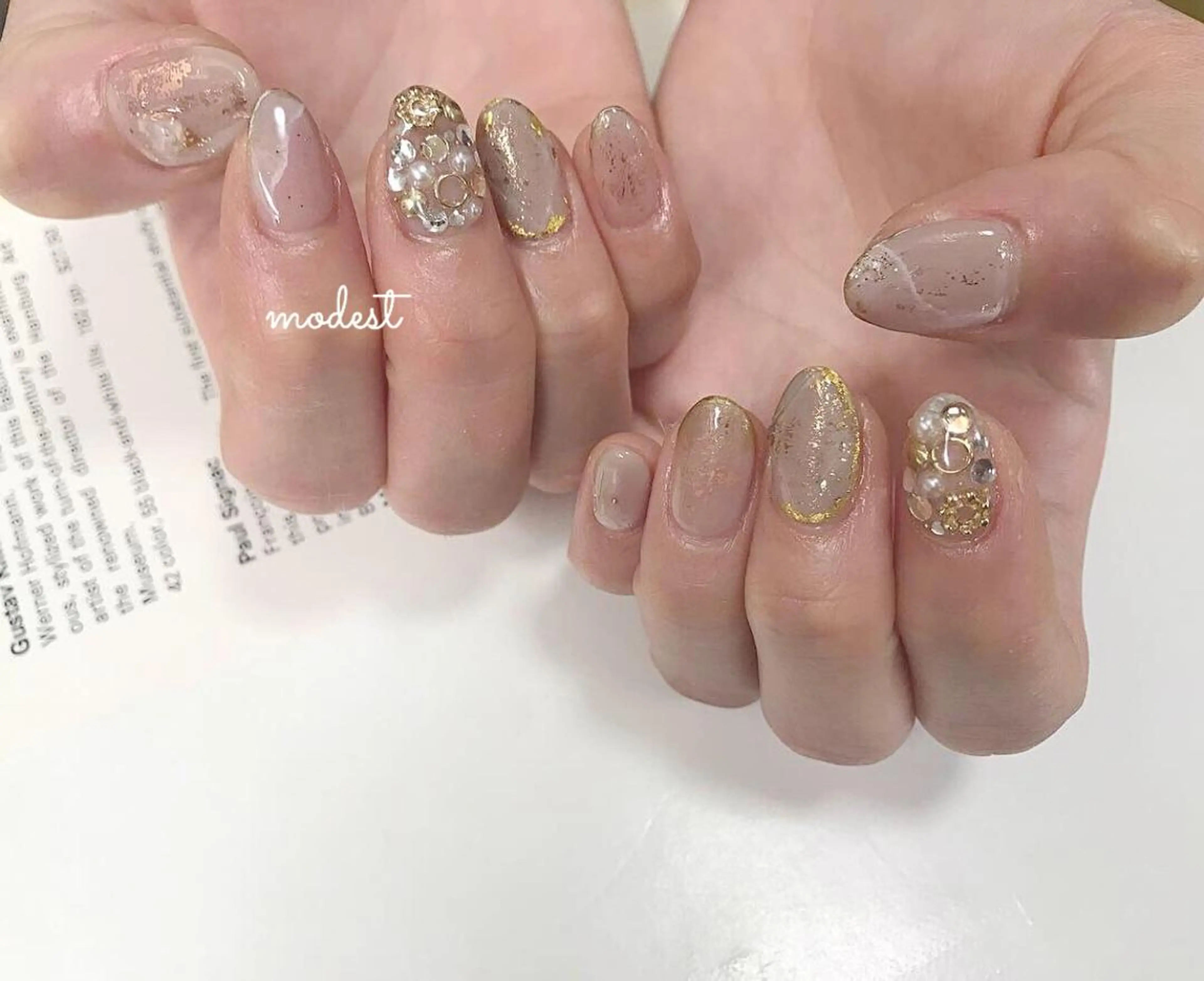 ネイル 久田 悠佳のネイルデザイン