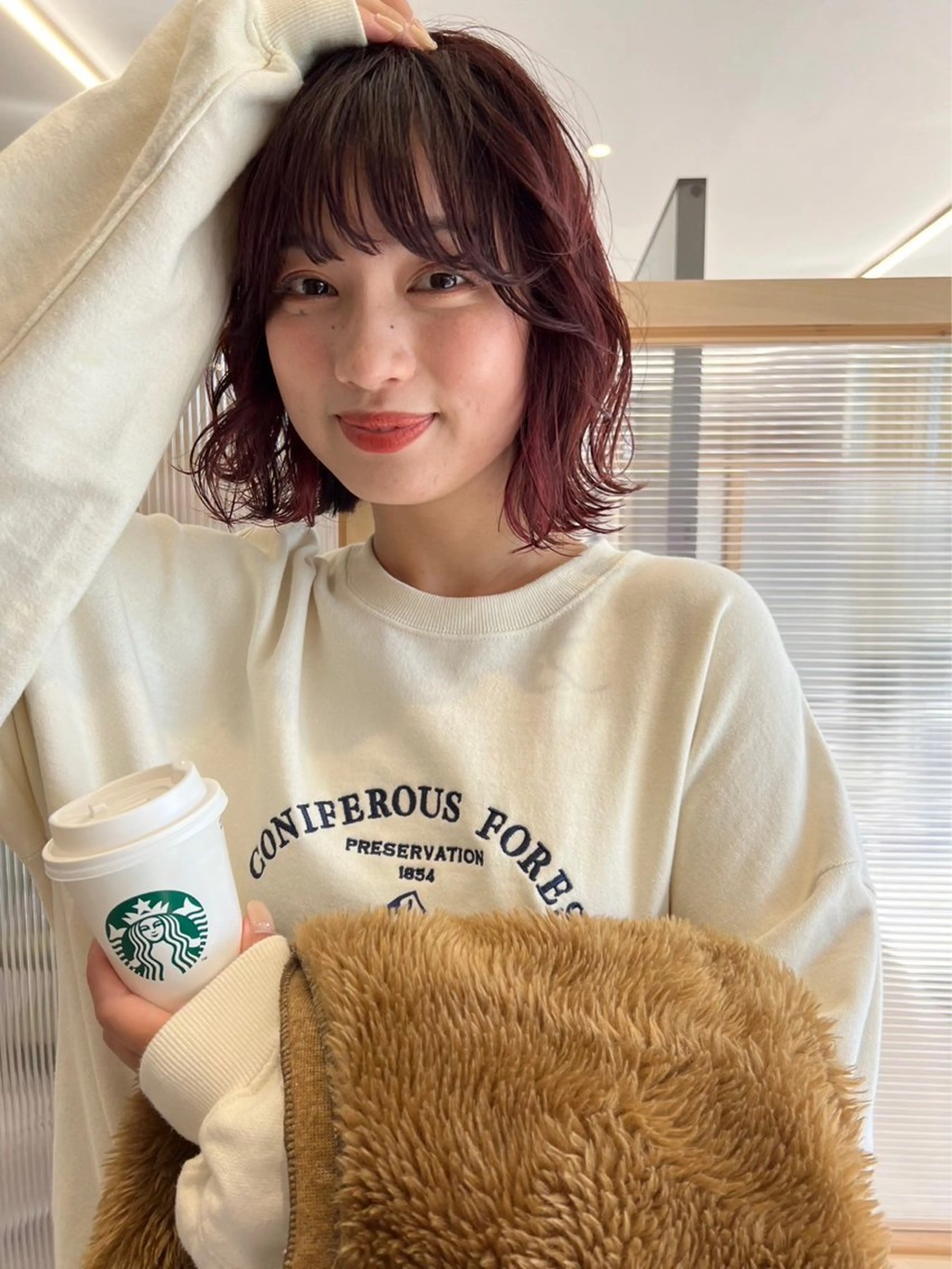 カラー ann  HEARTS所属・mei 『めい』のヘアスタイル