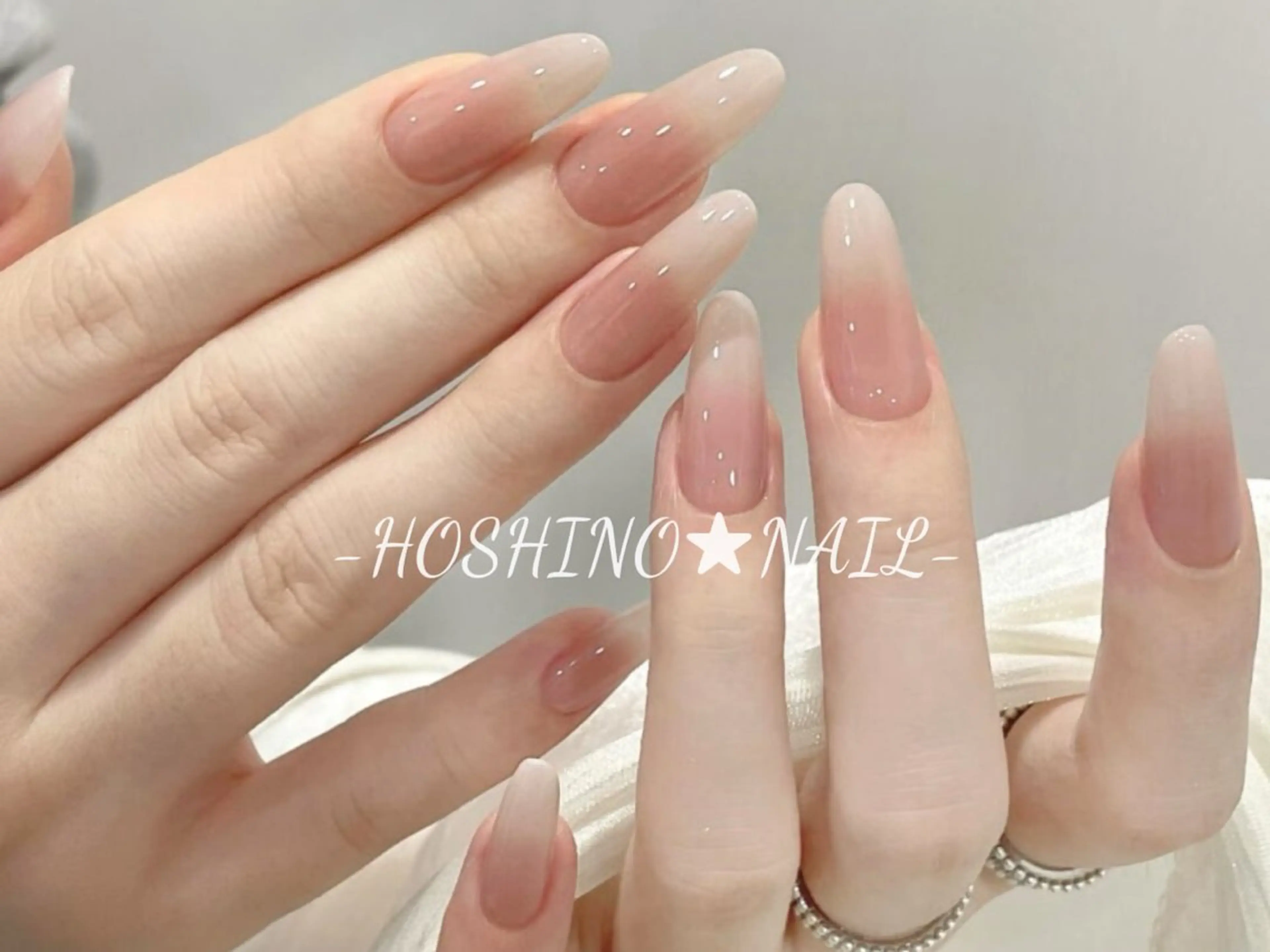 ネイル オーロラネイル チークネイル ドット フットネイル フレンチネイル ハンドネイル ★HOSHINO NAIL★新宿店のネイルデザイン