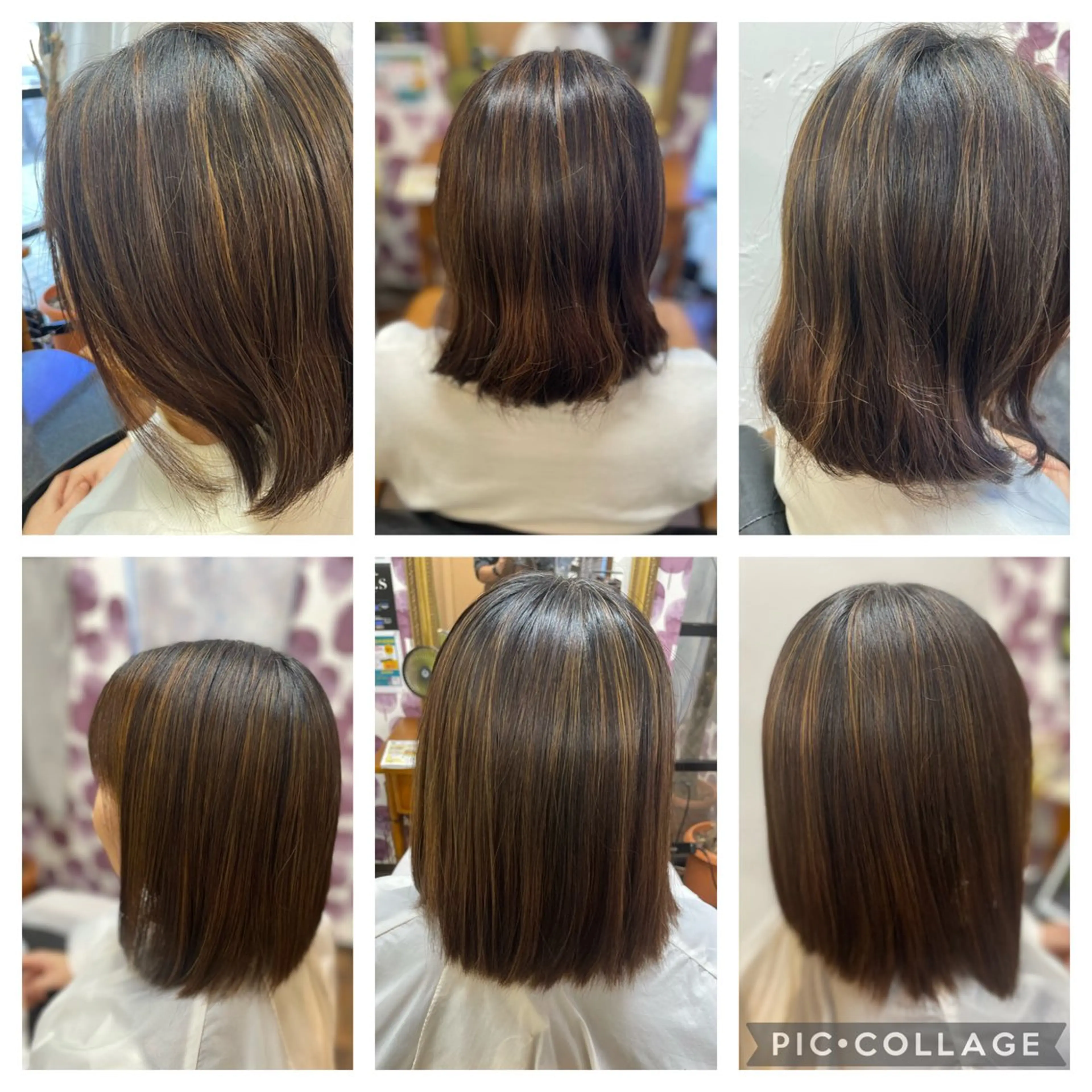 ミディアム くせ毛 縮毛矯正 Bibide-Babide豊田【ビビデバビデ】所属・Bibide- Babide艶髪のヘアスタイル