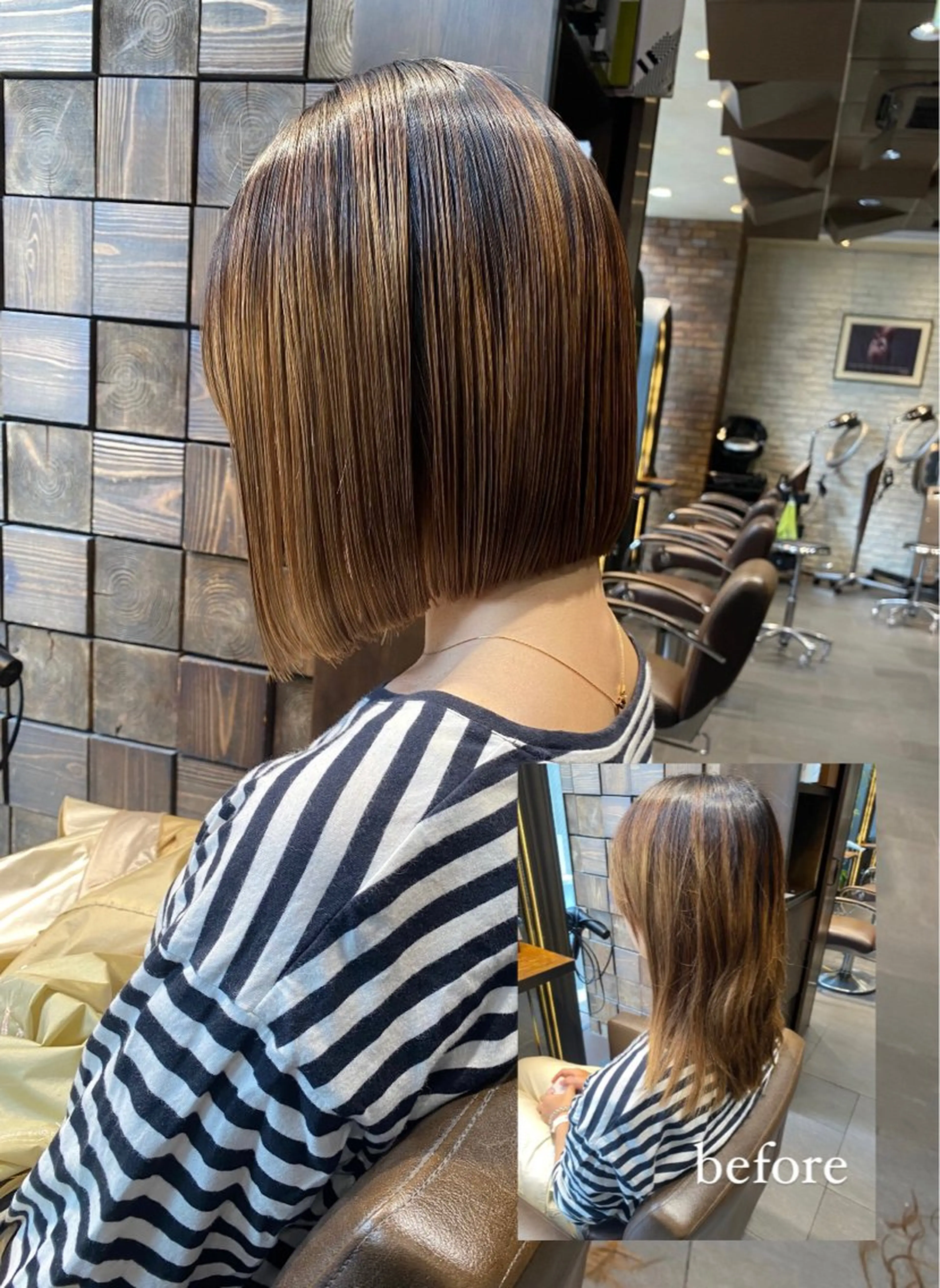 ショート ボブ カット トリートメント 銀座/MINX 宇都 愛梨/デザインカットのヘアスタイル