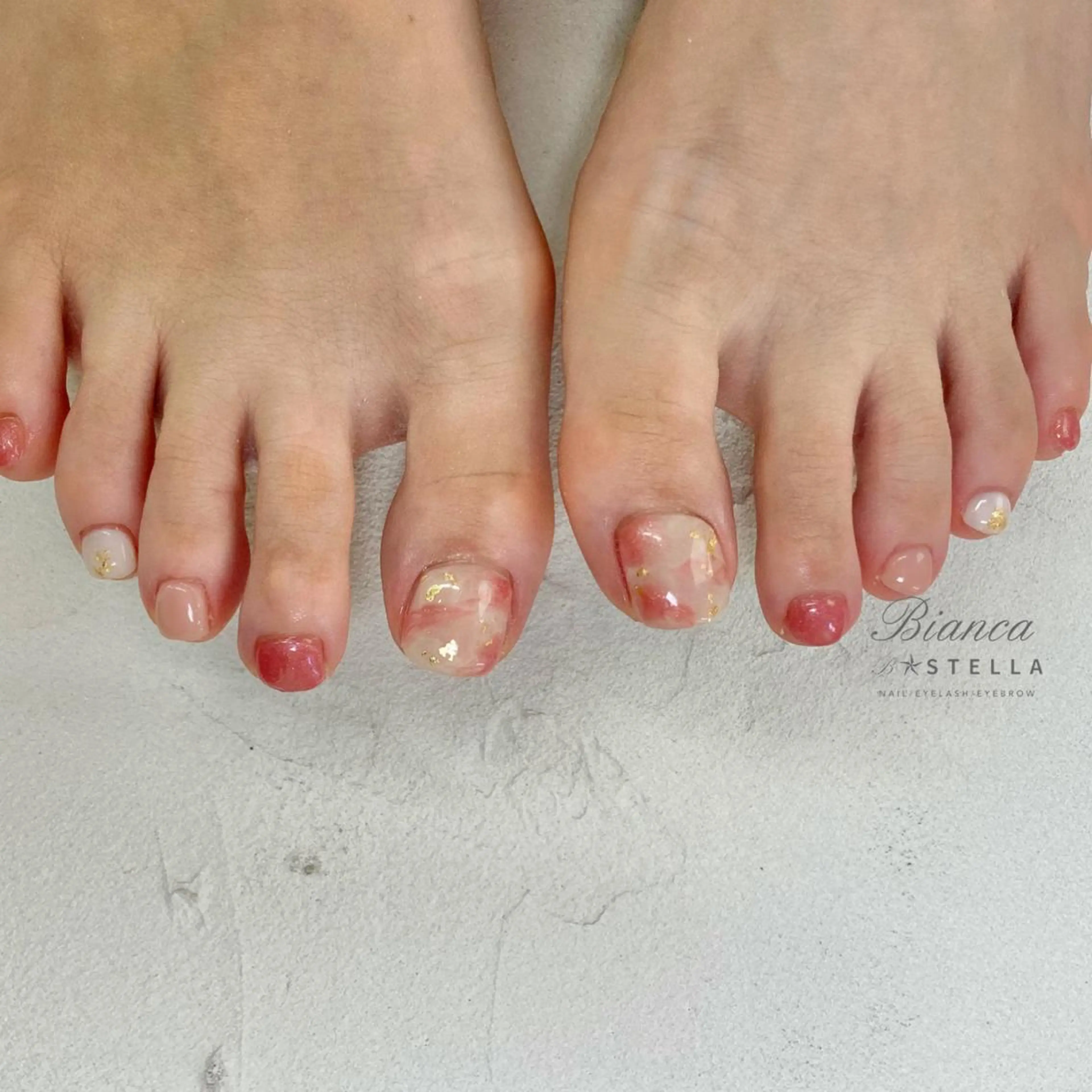 ネイル フットネイル Mojyam nail所属・松本 実咲のネイルデザイン