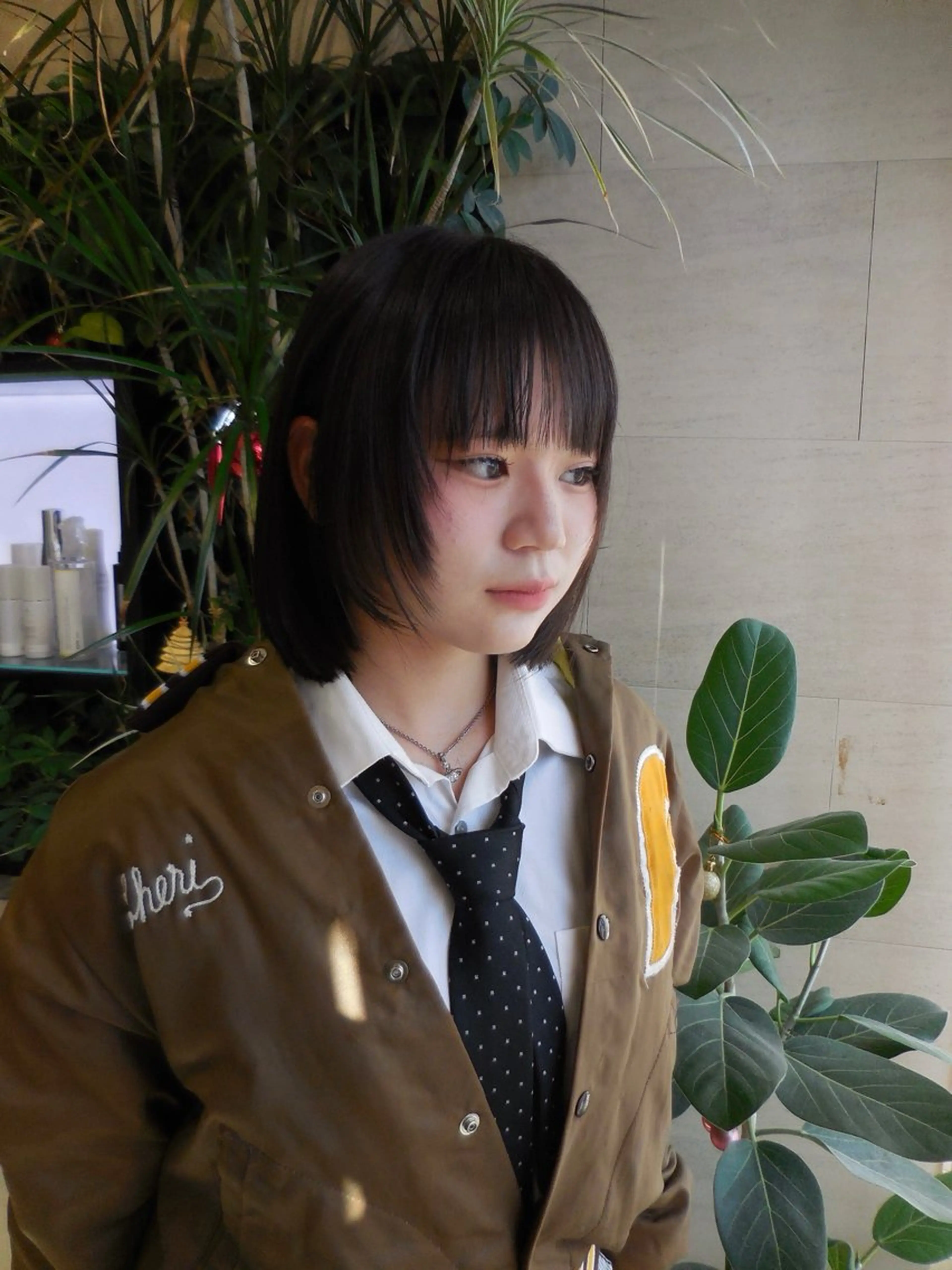 ミディアム カット luca˖ ࣪⊹/ 海外レイヤー/鎌倉のヘアスタイル