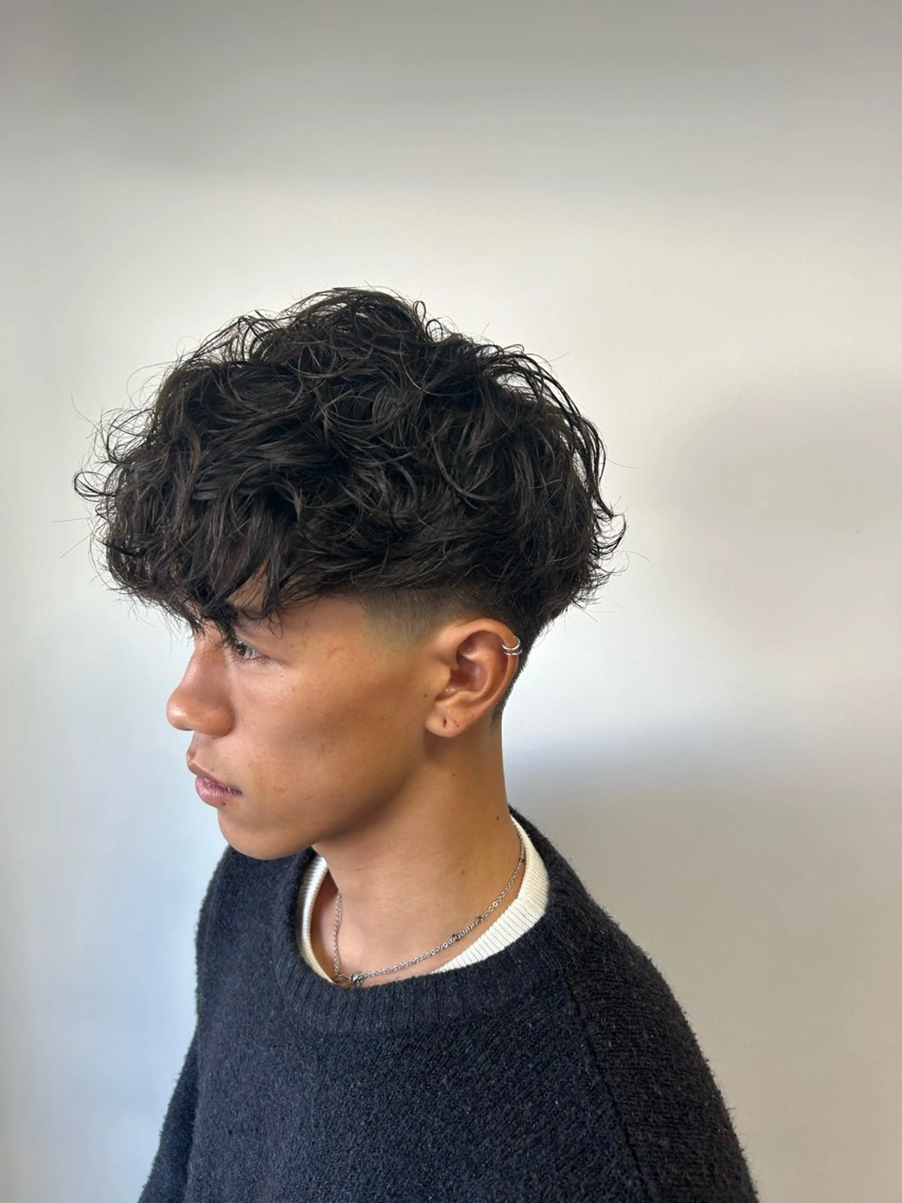 ショート カット パーマ 相澤 拳のヘアスタイル