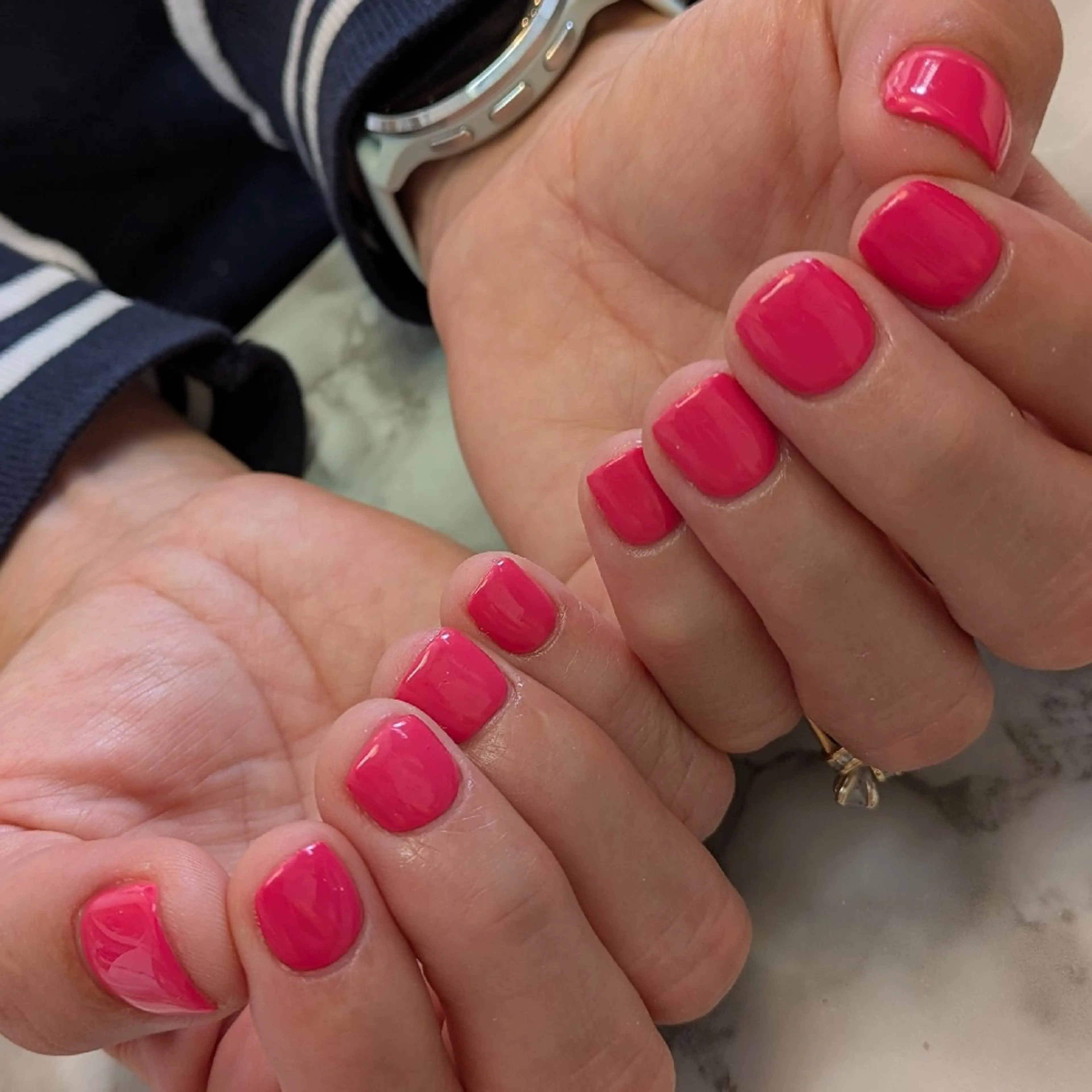 ネイル ワンカラーネイル ジェヌインネイル 河内のネイルデザイン