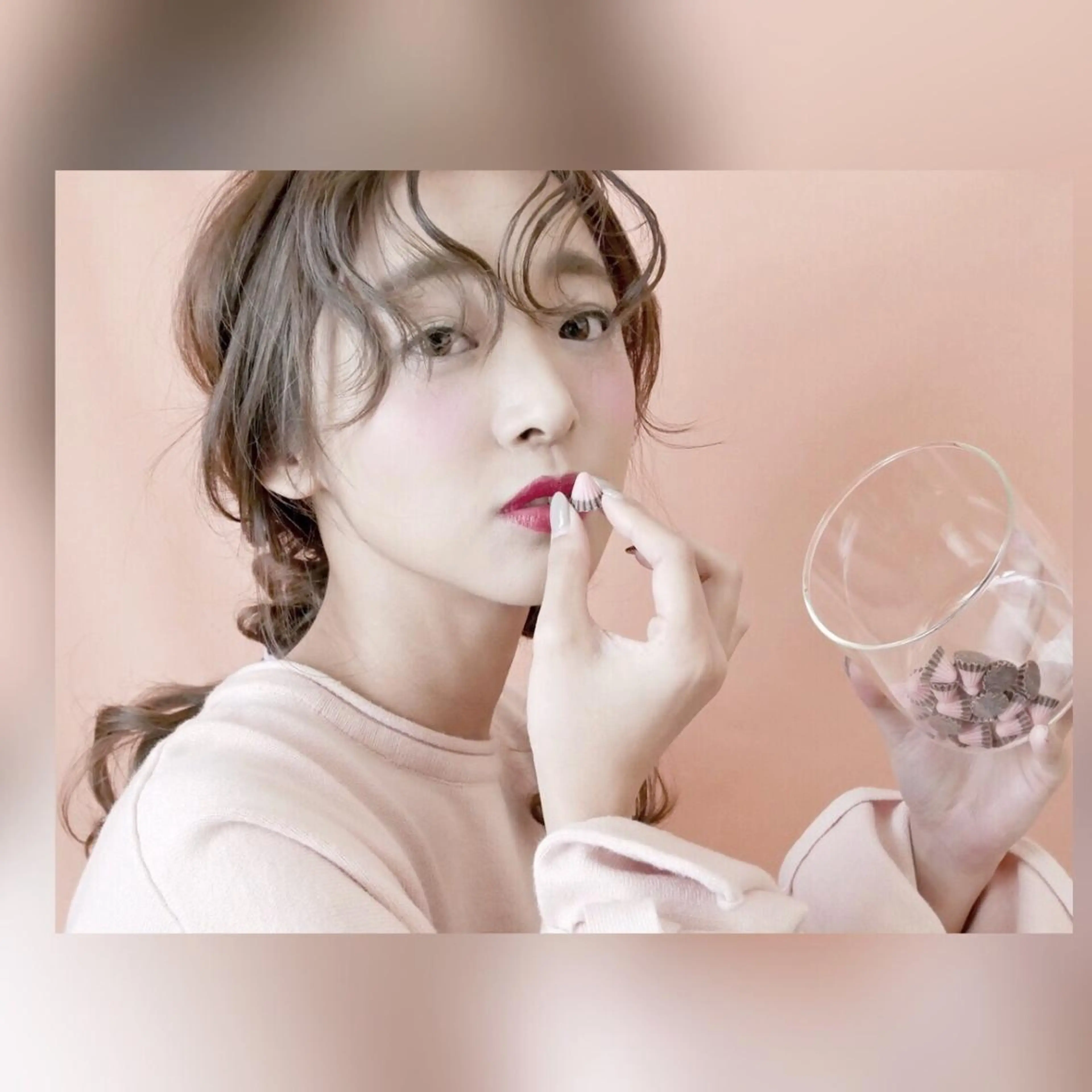 ヘアアレンジ 圧倒的美髪ストレート ツダケイタロウのヘアスタイル