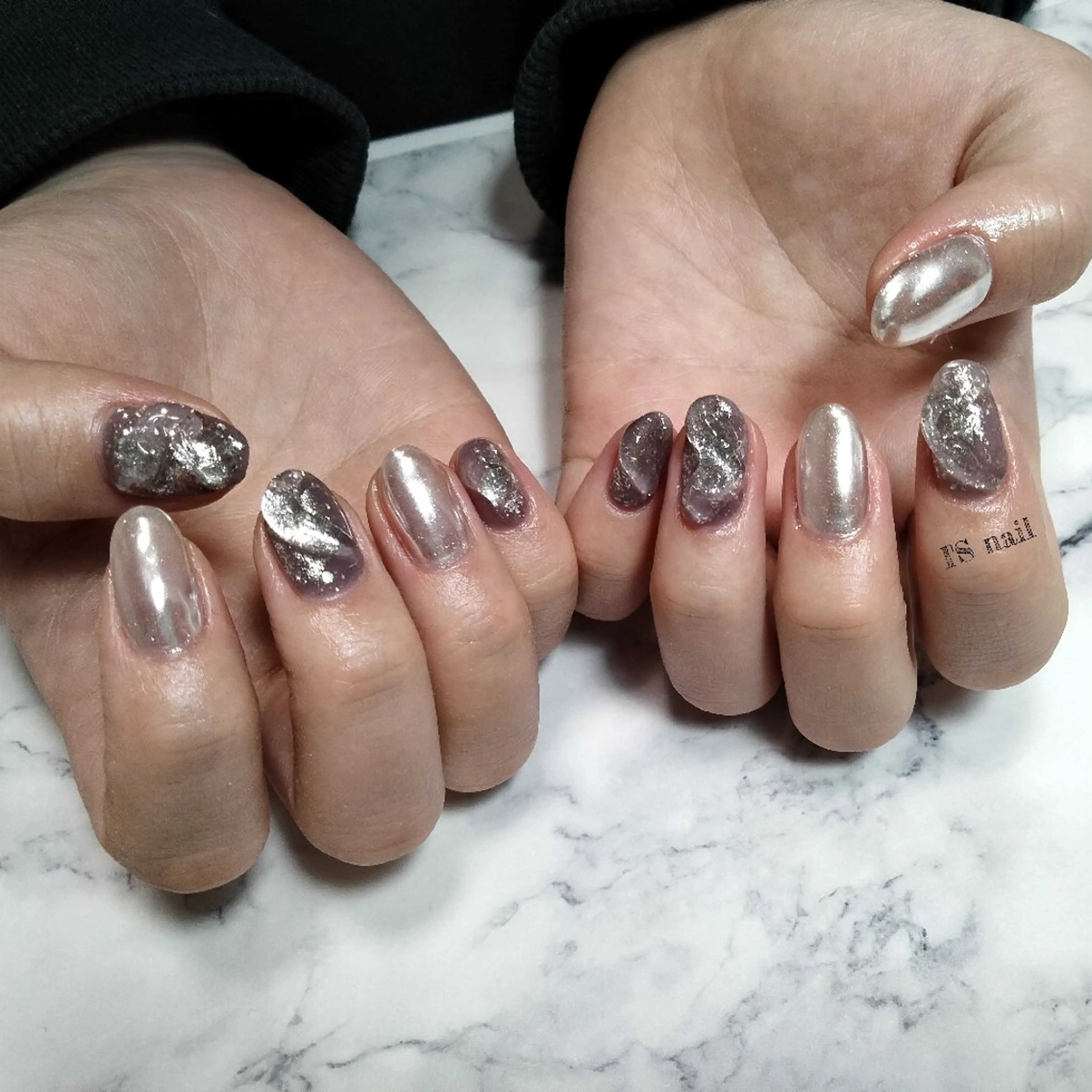 ネイル アートネイル クリアネイル ぷっくりネイル I'S nail 佐野のネイルデザイン