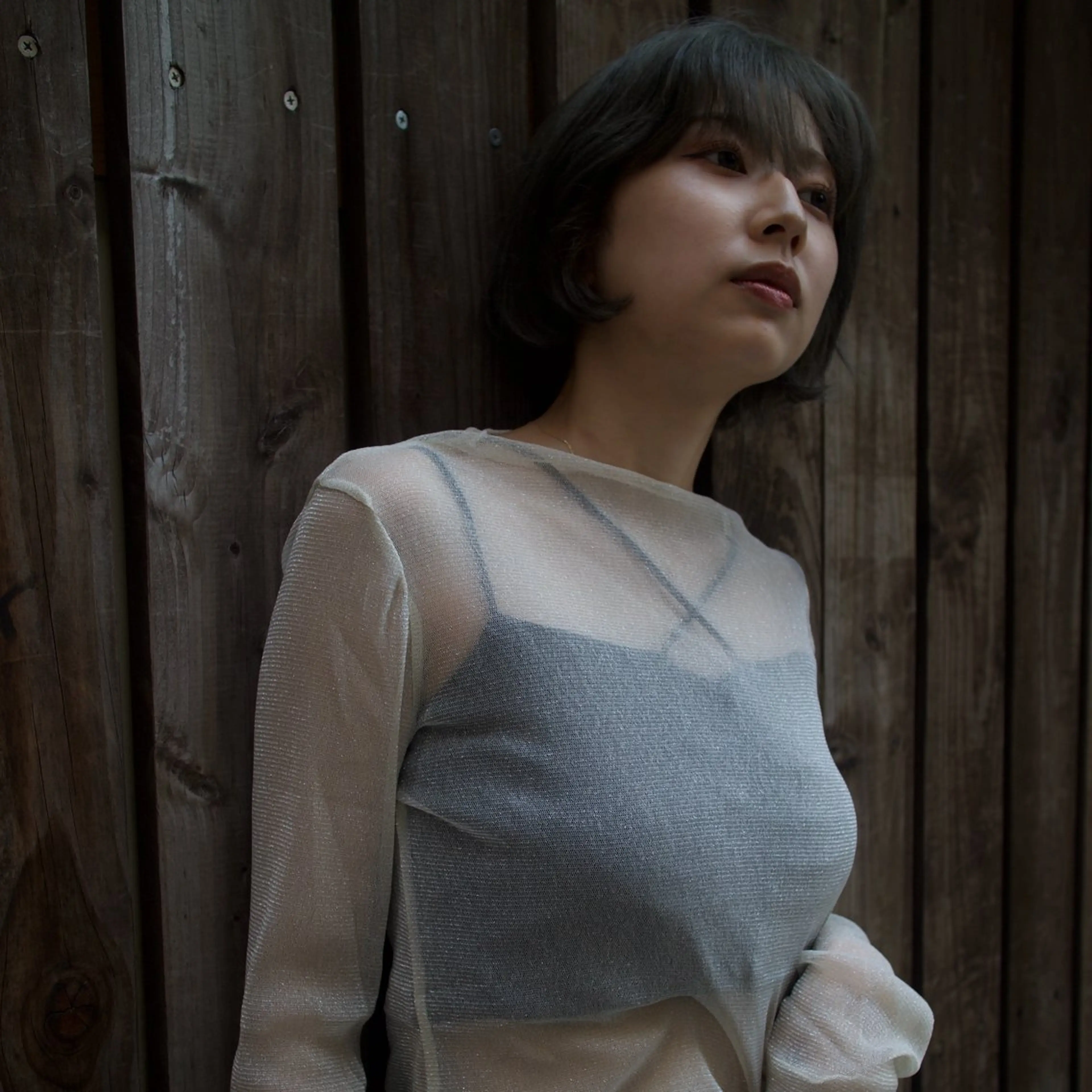 ショート カラー カット ヘアカラー トリートメント mina / 透明感ベージュカラーのヘアスタイル