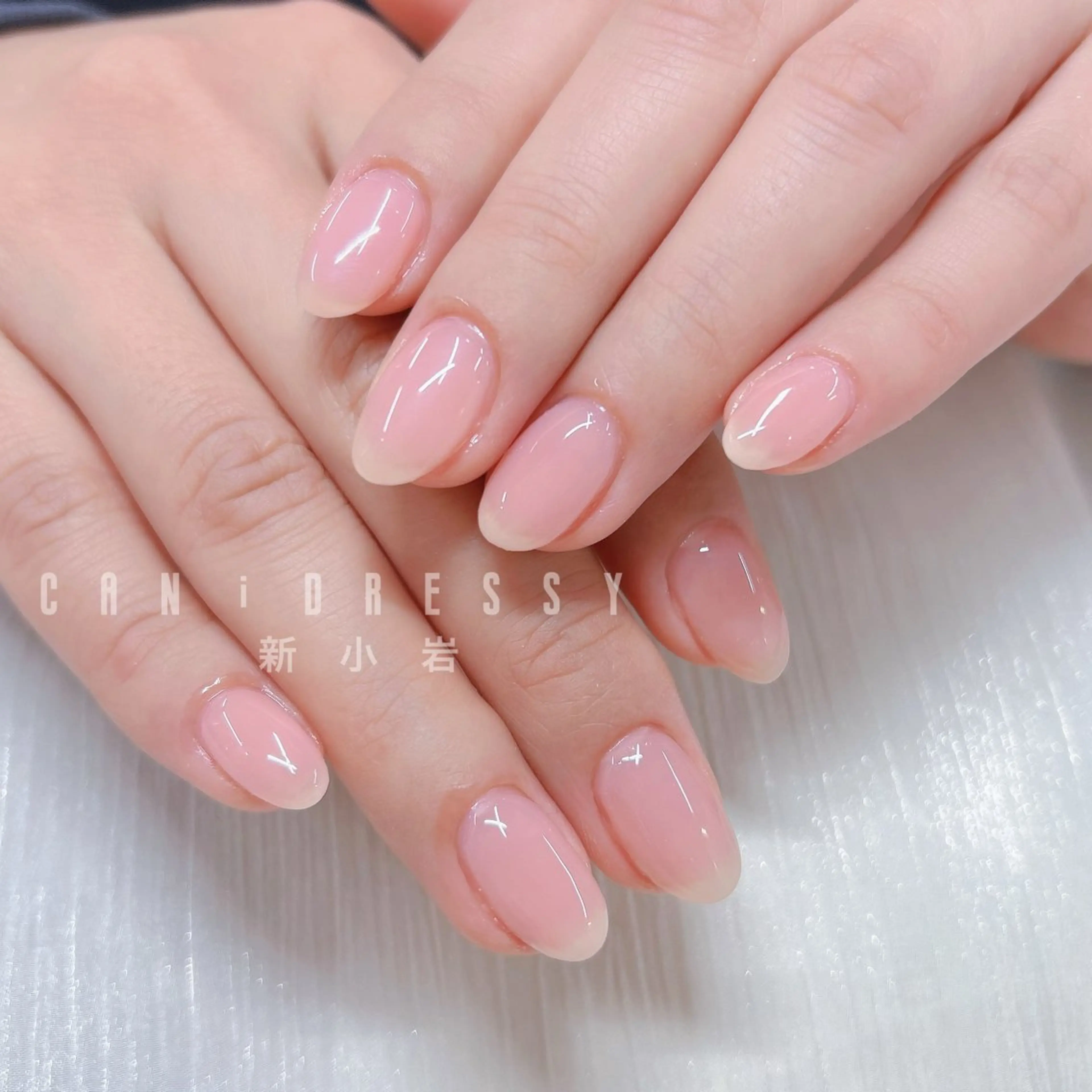 ネイル ワンカラーネイル ハンドネイル キャンアイドレッシー 新小岩のネイルデザイン