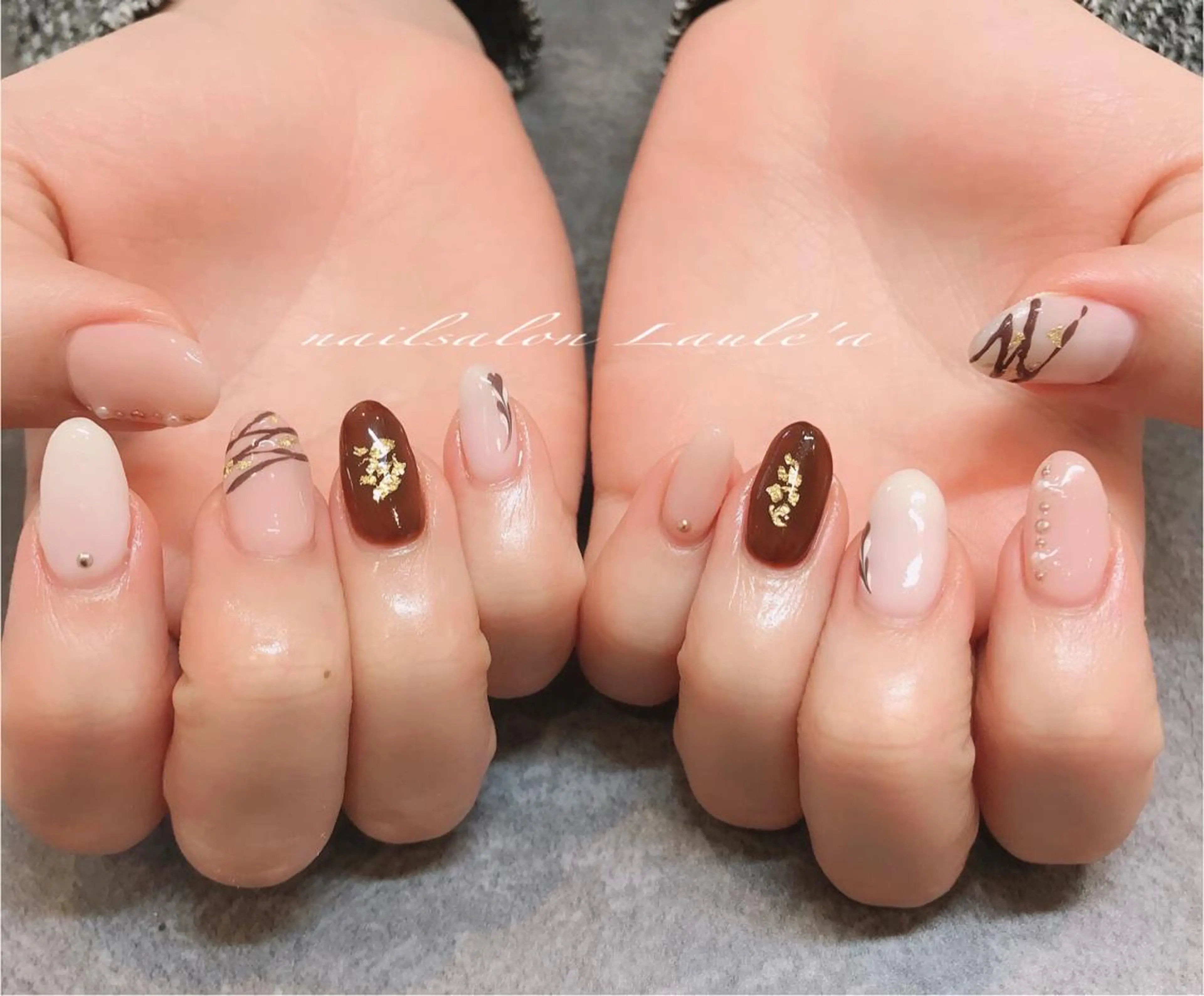 ネイル nailsalon Laule'aのネイルデザイン