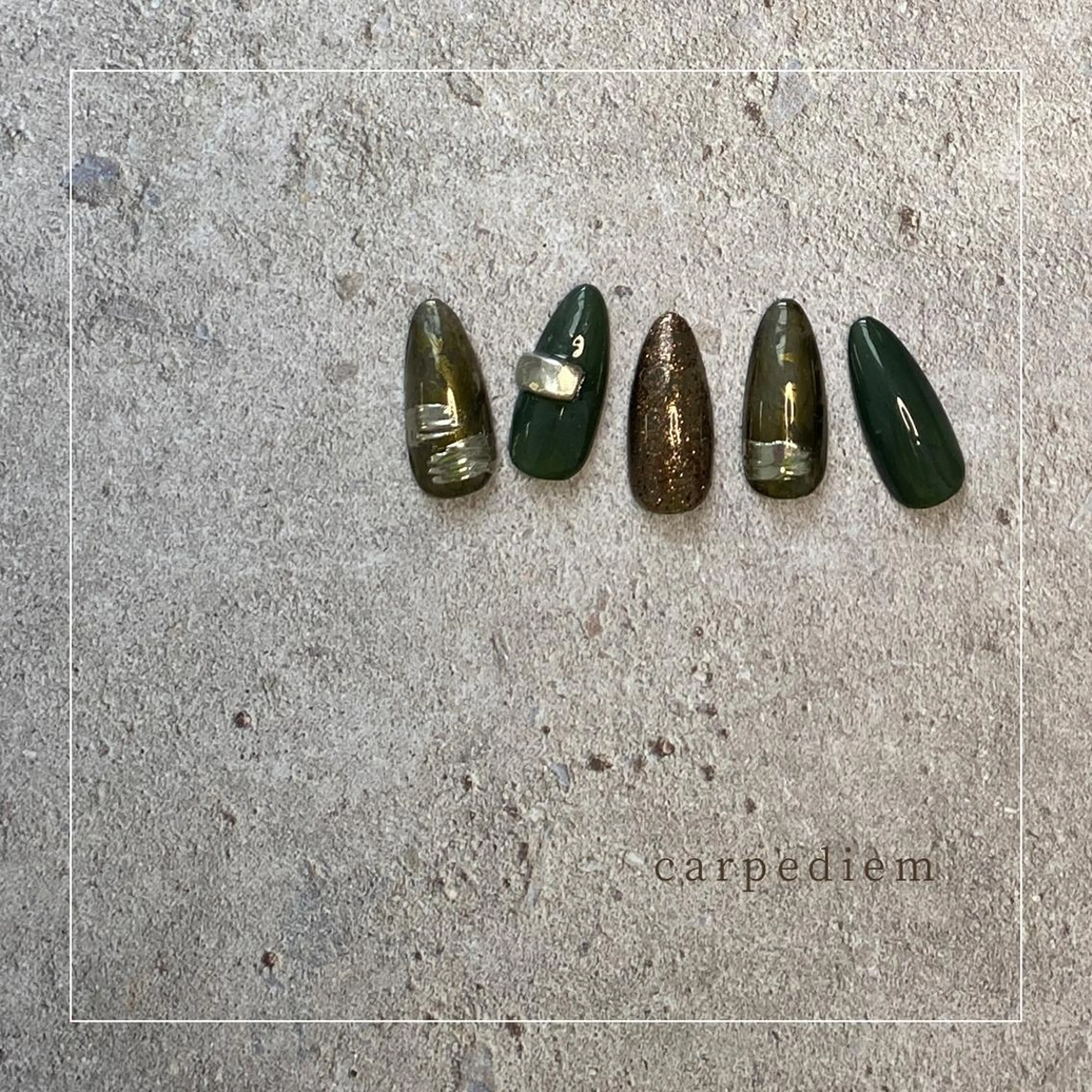 ネイル 城東区ネイルサロン carpediemのネイルデザイン