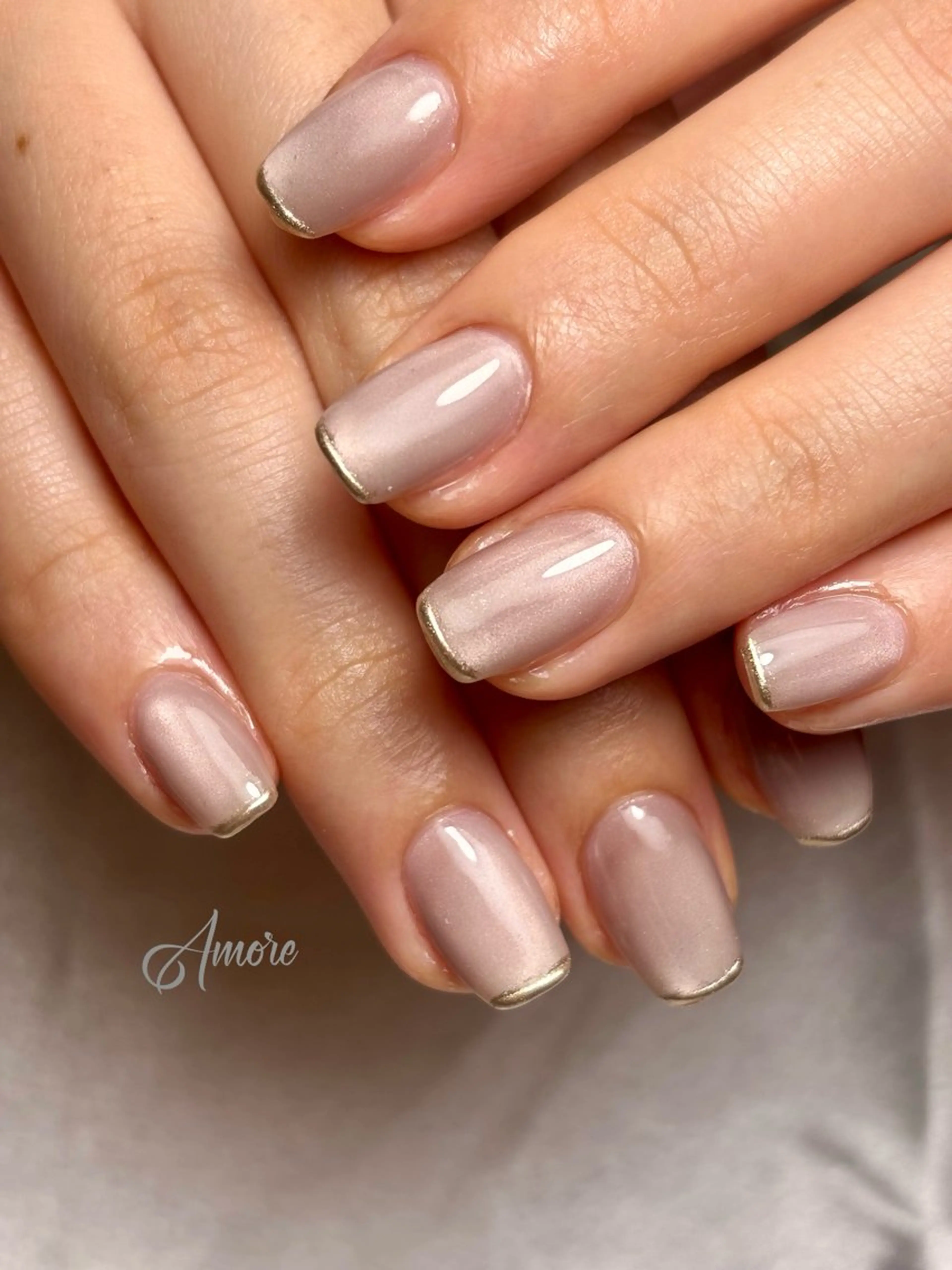 ネイル 桜ネイル フレンチネイル ジェルネイル キラキラネイル 韓国ネイル You kyehwaのネイルデザイン