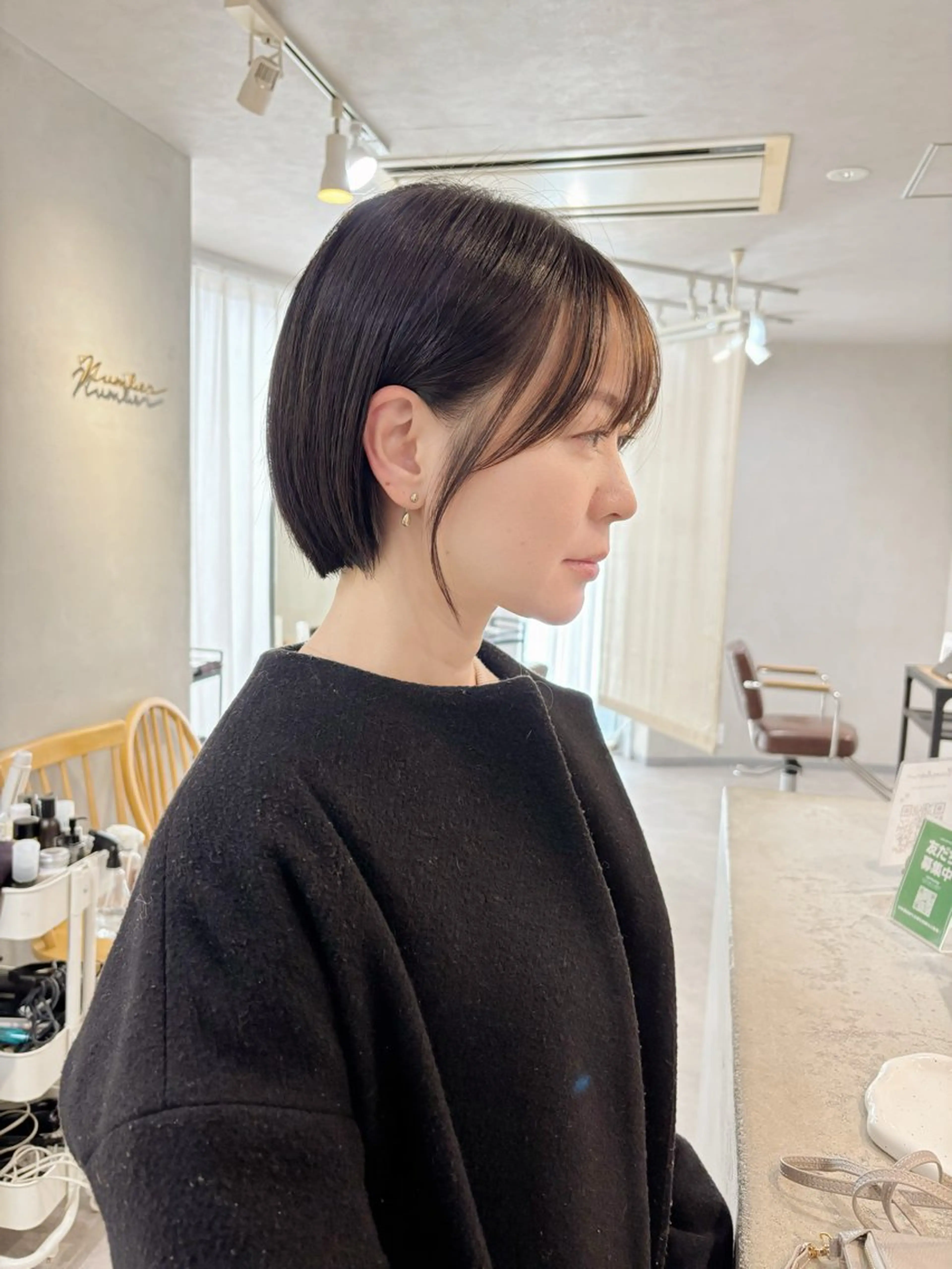 ショート 野口 咲愛のヘアスタイル
