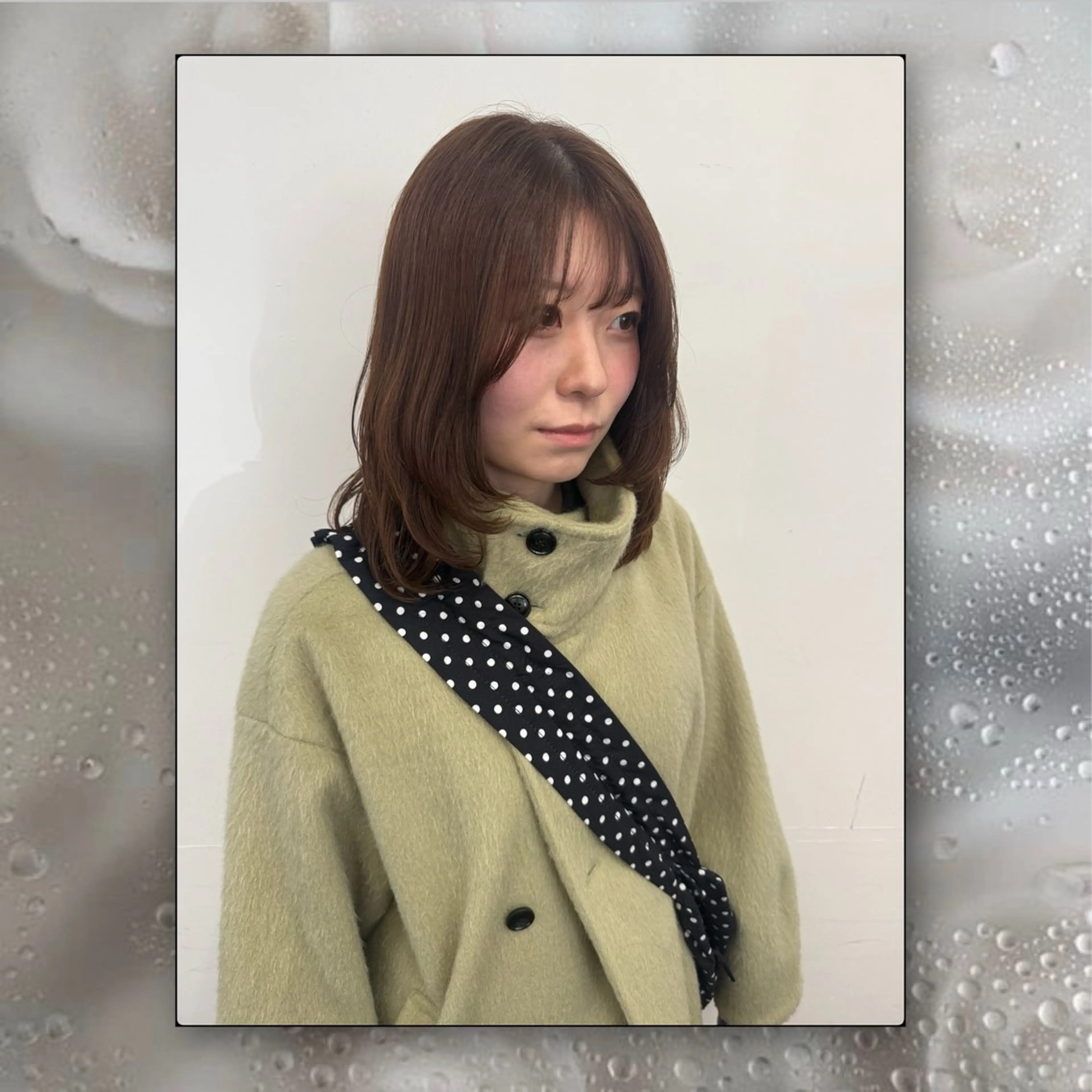 ミディアム カラー ヘアカラー ルプラボウ/豊川/ 美髪カラー/アヤカのヘアスタイル