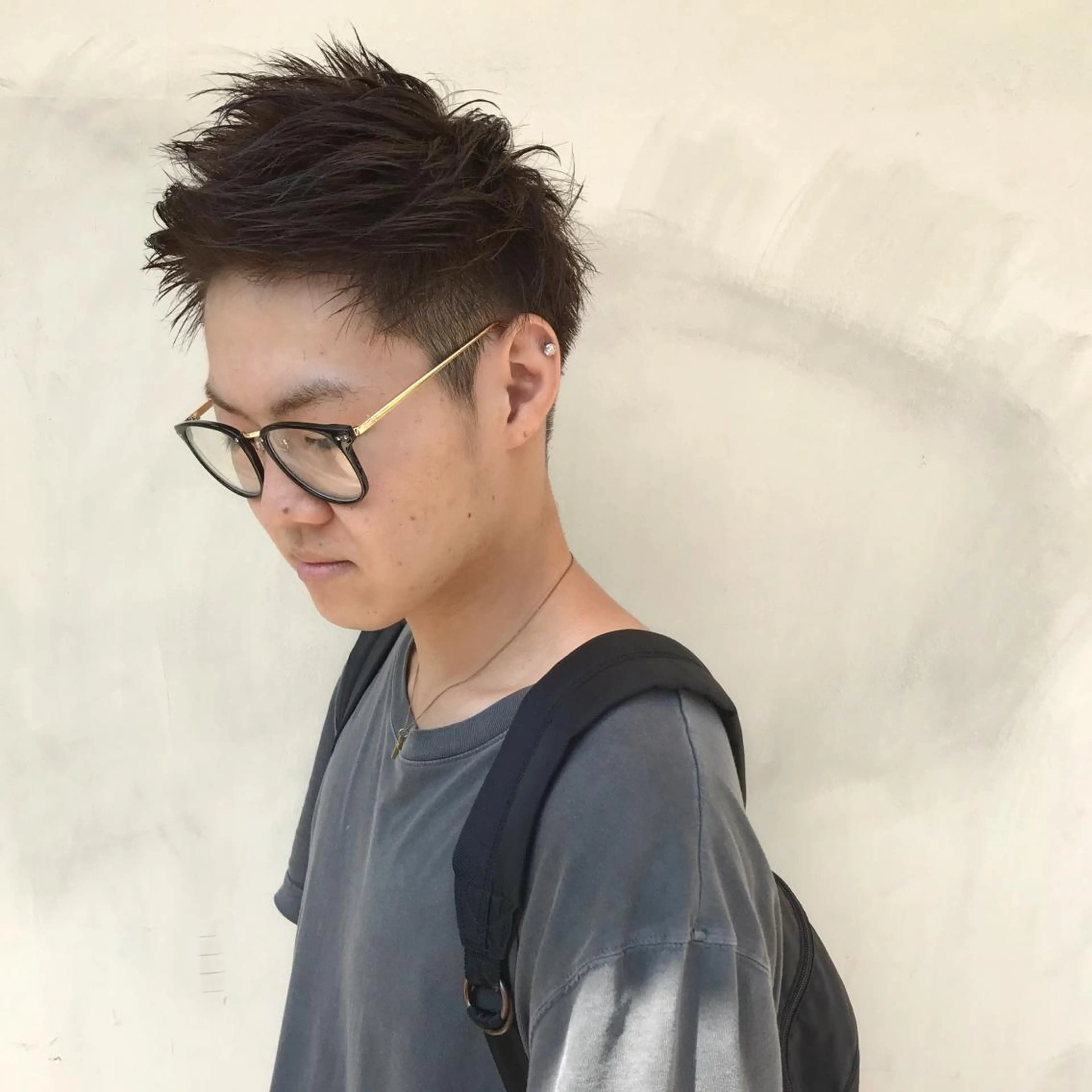 カラー メンズ 艶髪育成サロン 京橋　shinのヘアスタイル