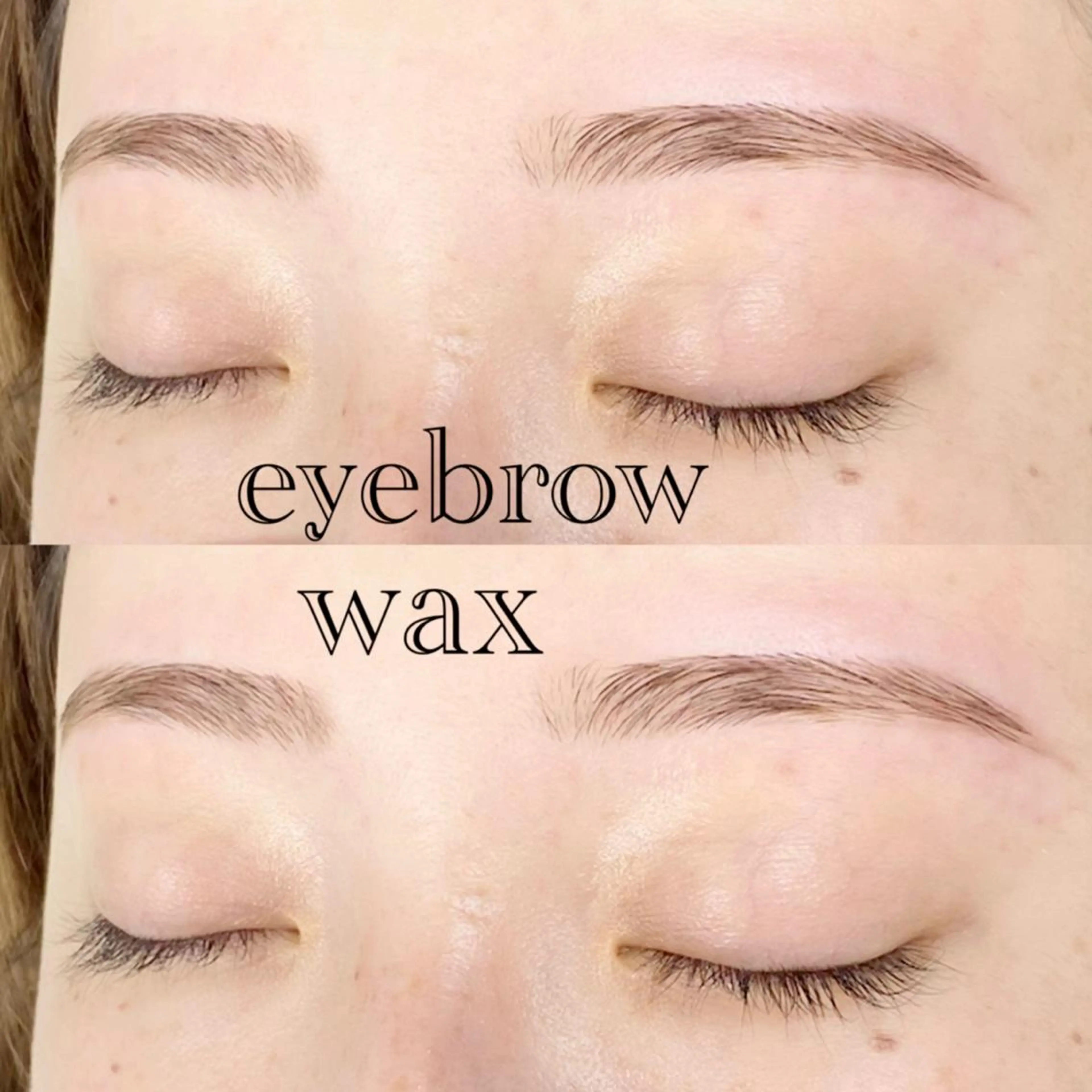 アイブロウ 眉毛ワックス脱毛 🫧 Marin.k🪽のマツエク・マツパデザイン