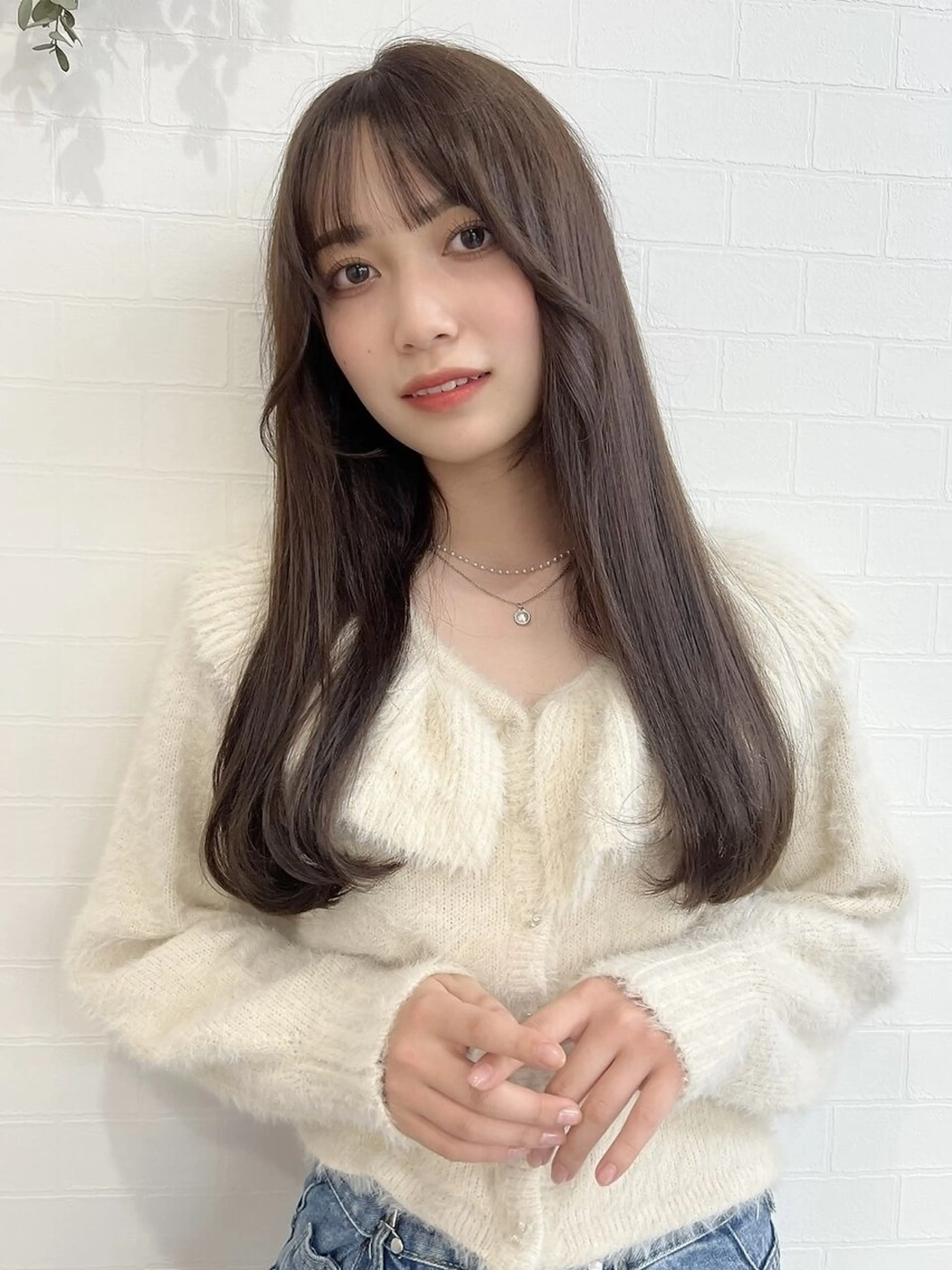 ✨️トレンドデザインカット+透明感カラー+3STEP 高保湿トリートメント✨️の写真