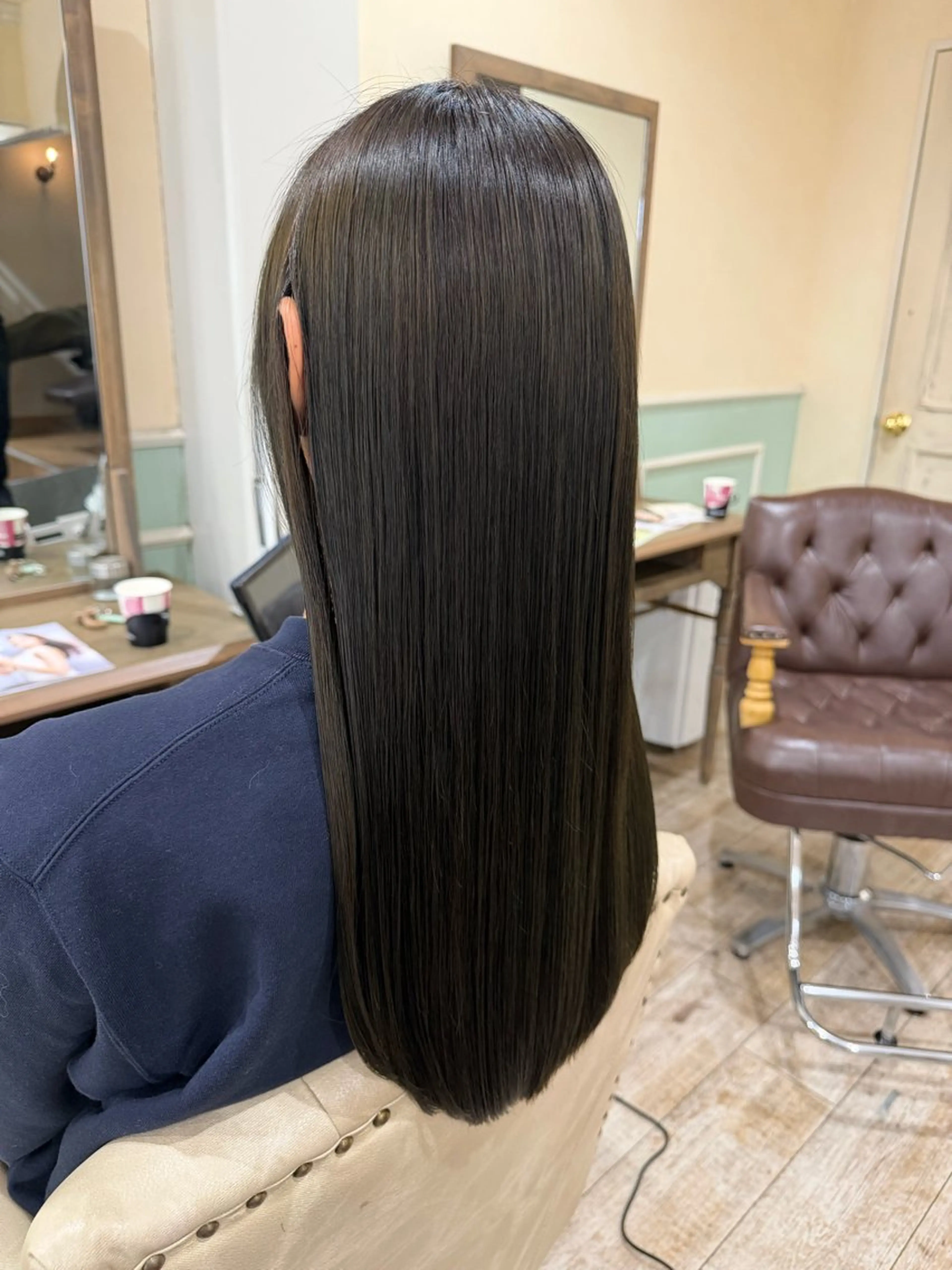 ロング カラー 髪質改善 カット 縮毛矯正 トリートメント 新越谷noble店長 松本拓也▶◀*.のヘアスタイル