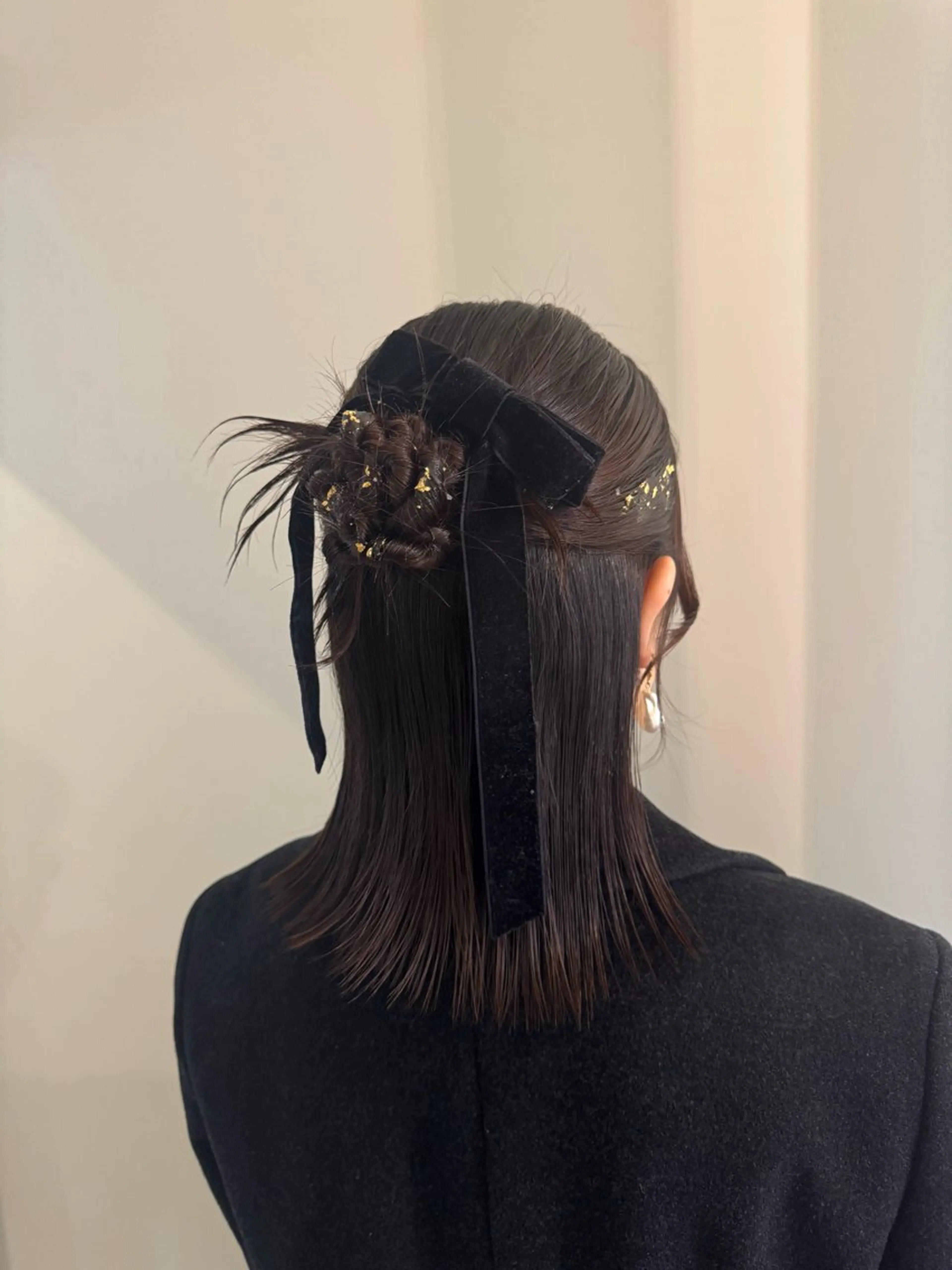 ミディアム ヘアセット 内沼 恵留菜のヘアスタイル