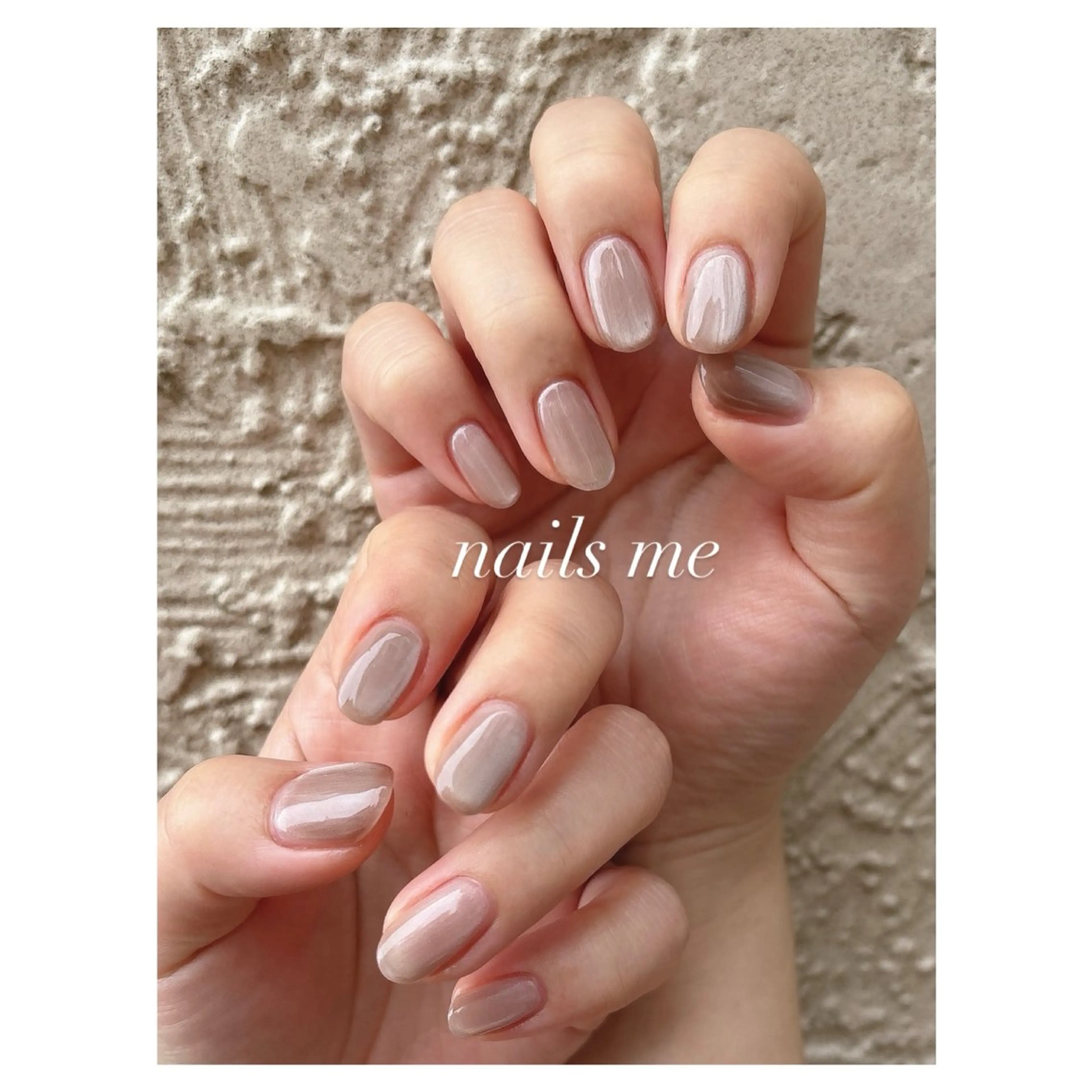 ネイル マグネットネイル オフィスネイル ワンカラーネイル ハンドネイル nails 🎀meのネイルデザイン