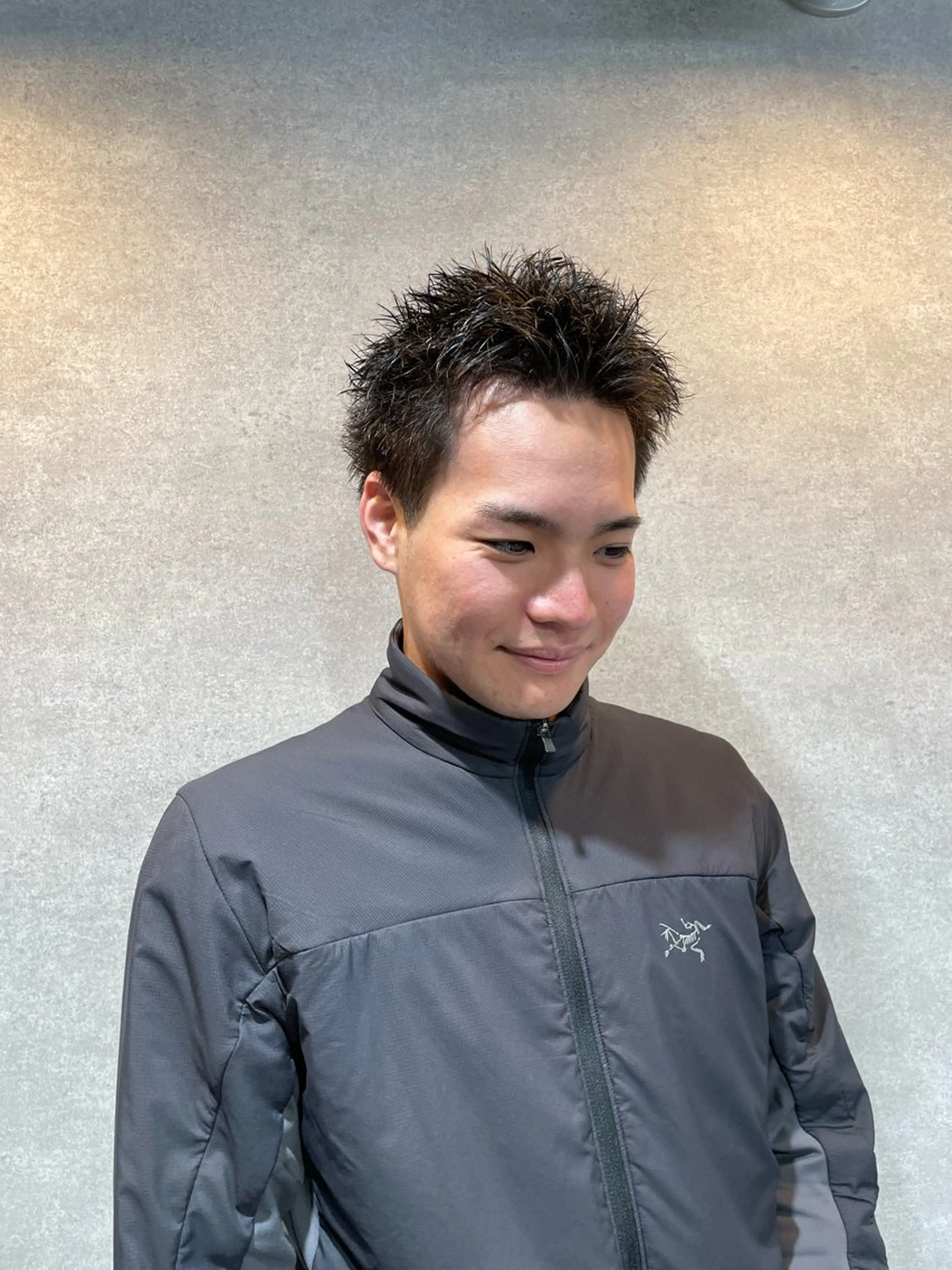 ショート メンズ スパイキーショート ショートヘア カット 垢抜けハイトーン☀/ 笑顔の美容師/しゅんのヘアスタイル