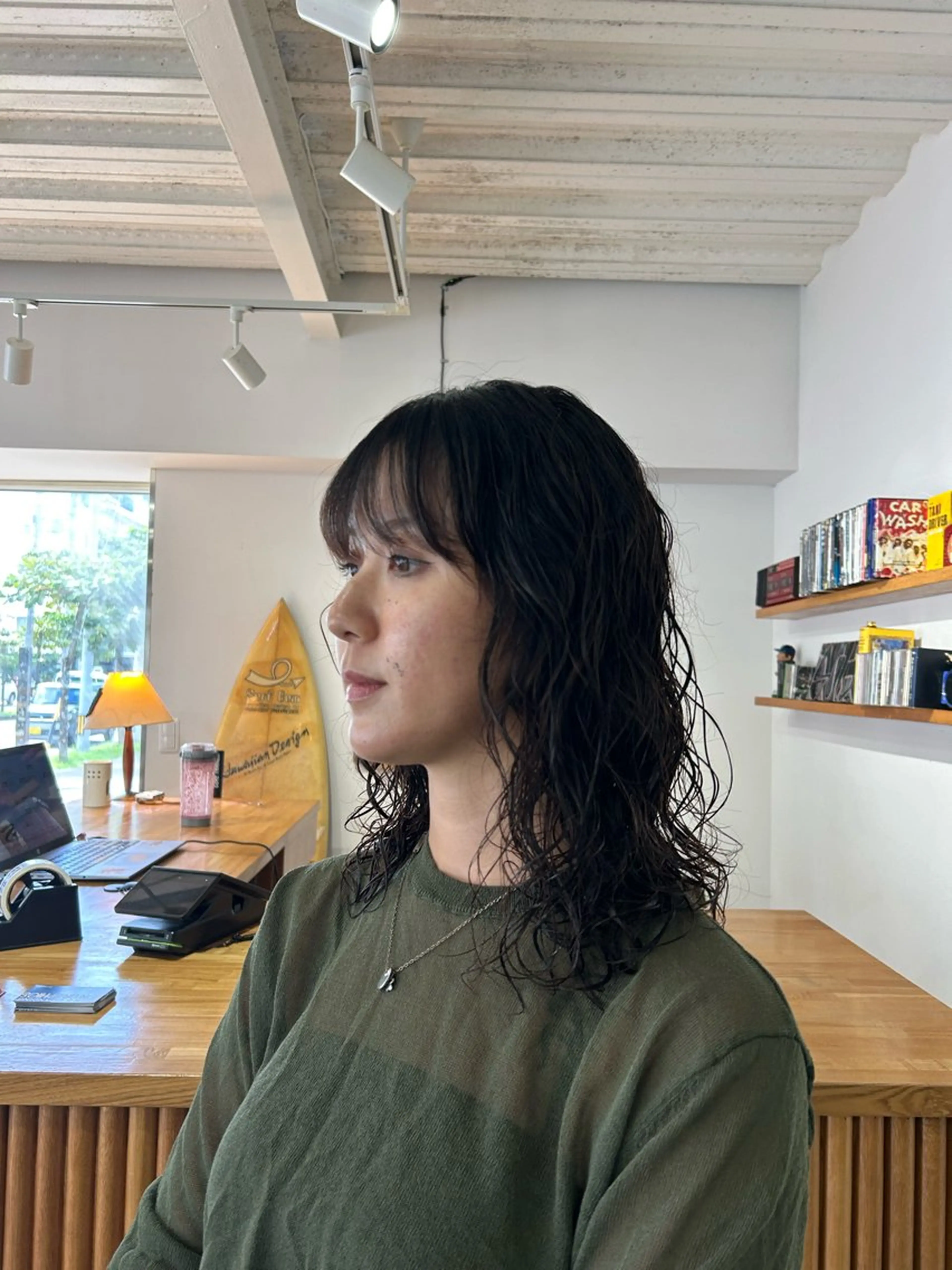 パーマ AOI✖️ BY MY SIDEのヘアスタイル