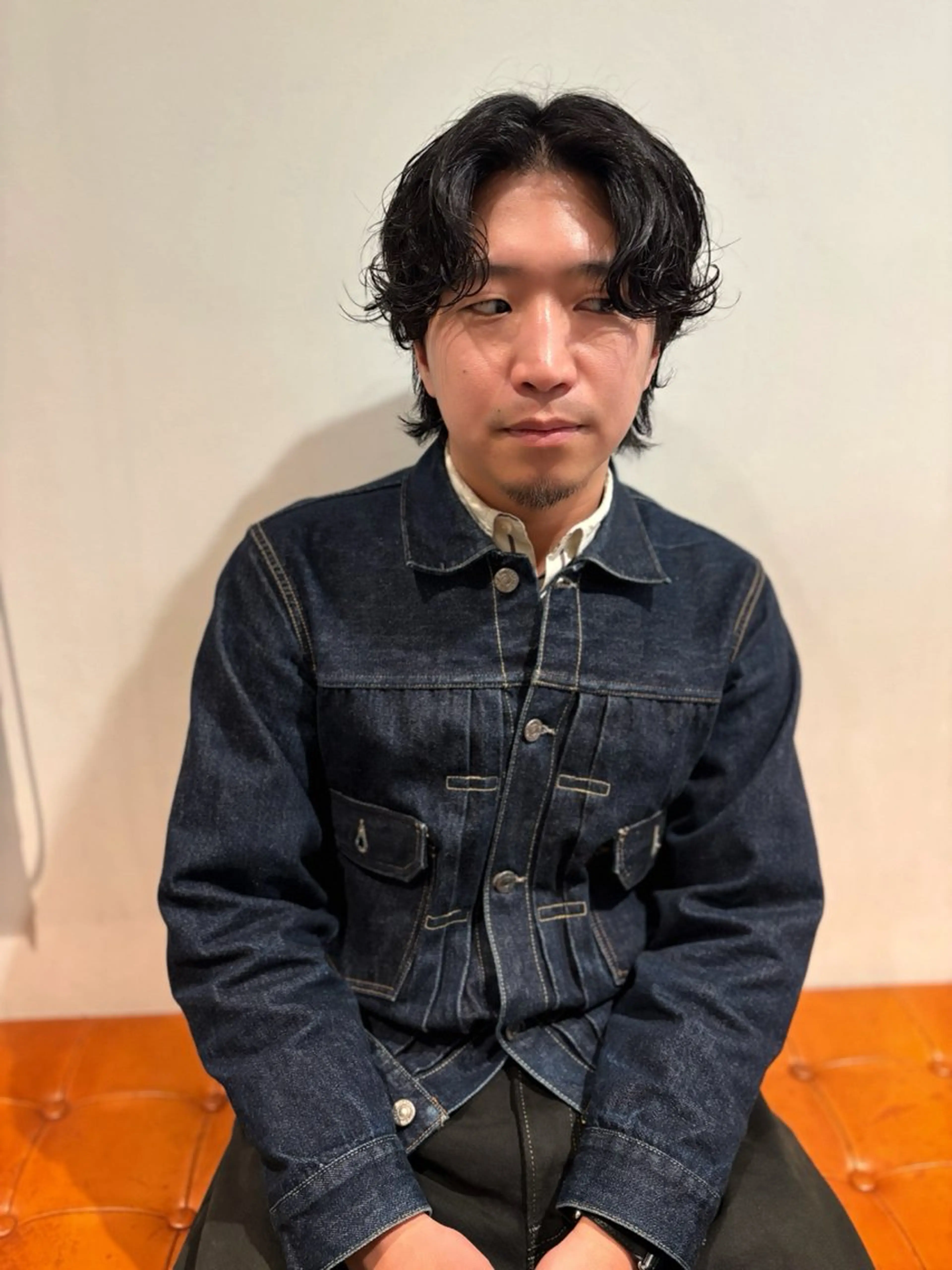 ミディアム メンズ カット トリートメント 優作 〜圧倒的信頼〜のヘアスタイル