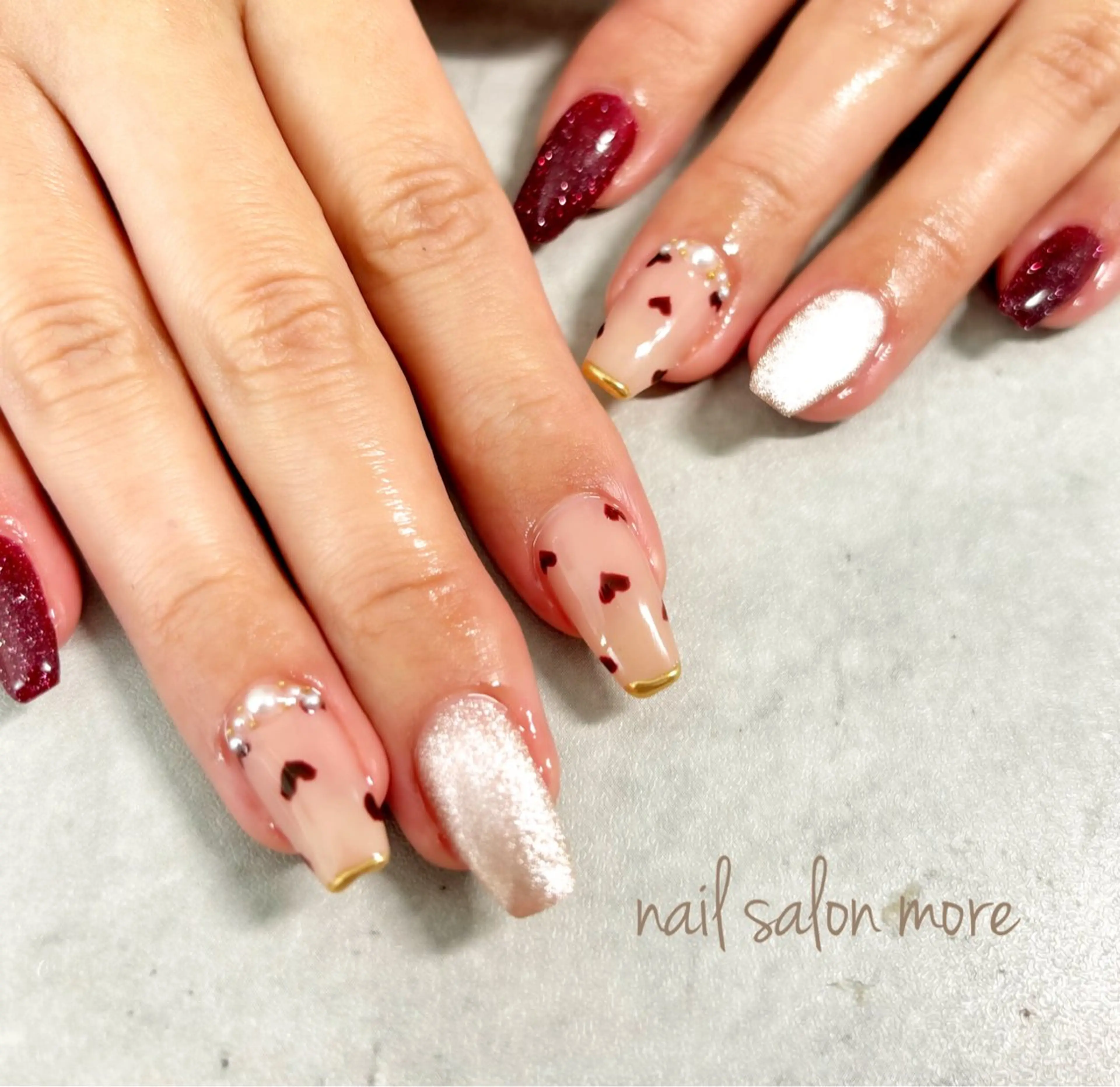 ネイル ハンドネイル nail salon moreのネイルデザイン