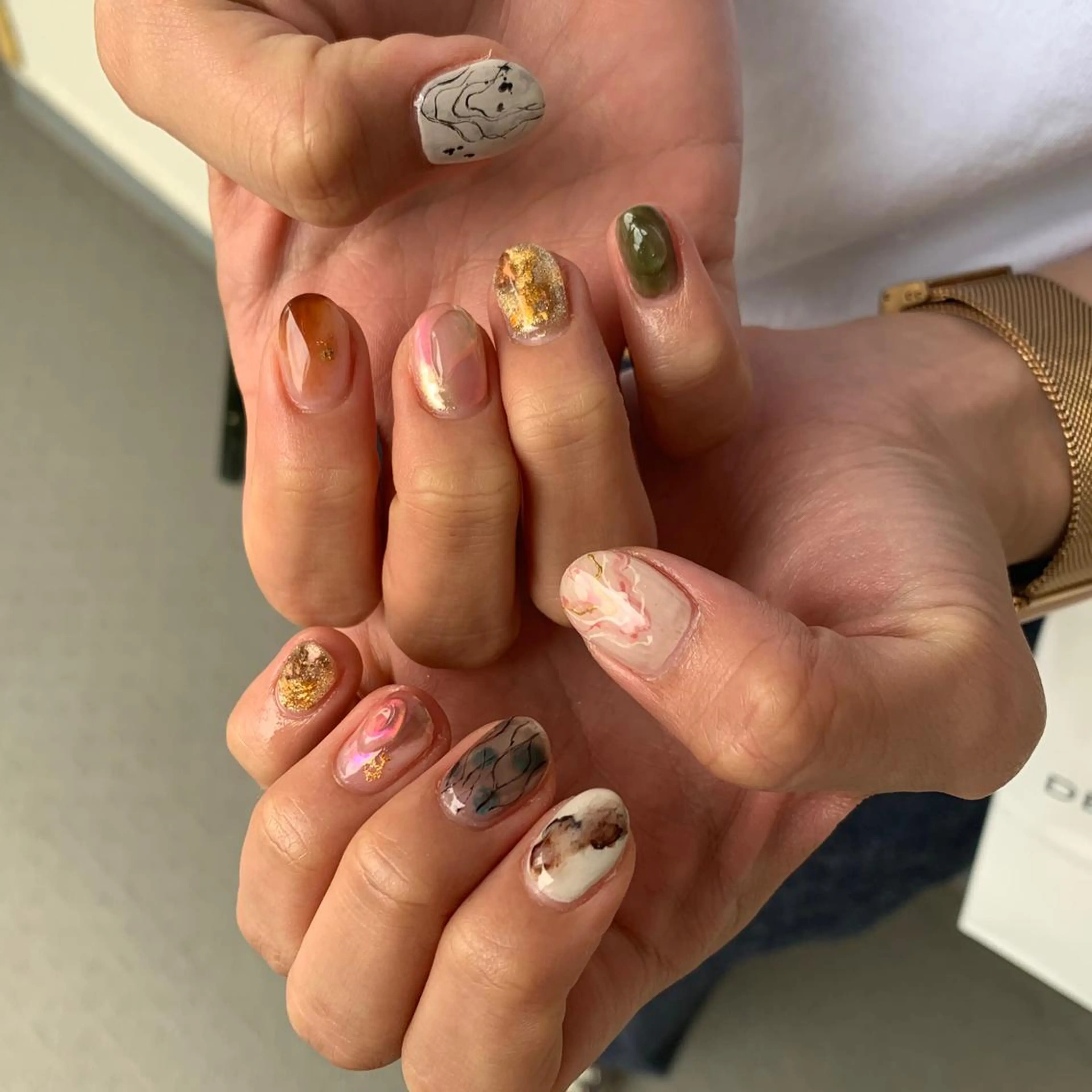 ネイル ハンドネイル フットネイル Nailsalon Fave/Rinaのネイルデザイン