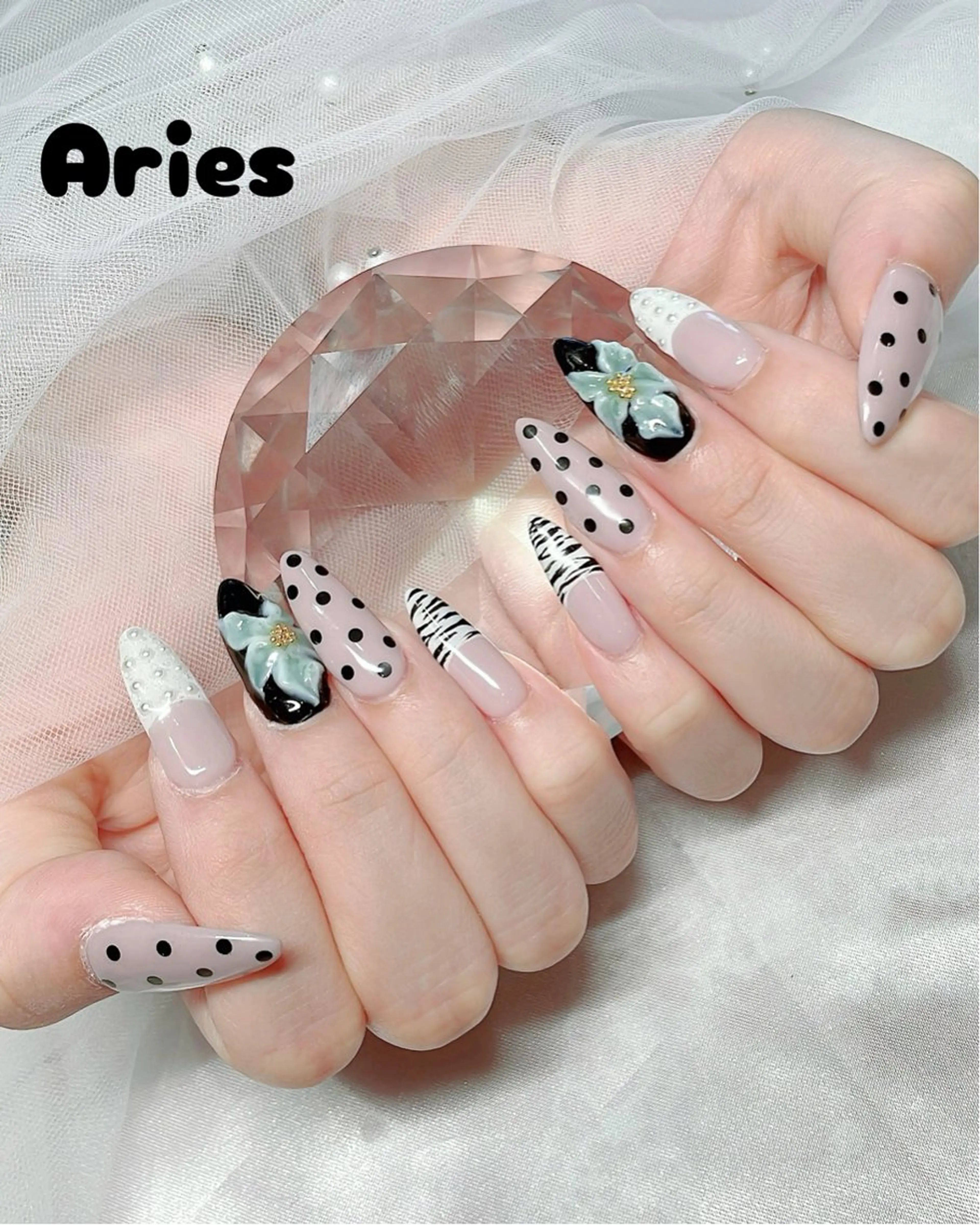ネイル ハンドネイル アリエス所属・nail&eye Ariesのネイルデザイン