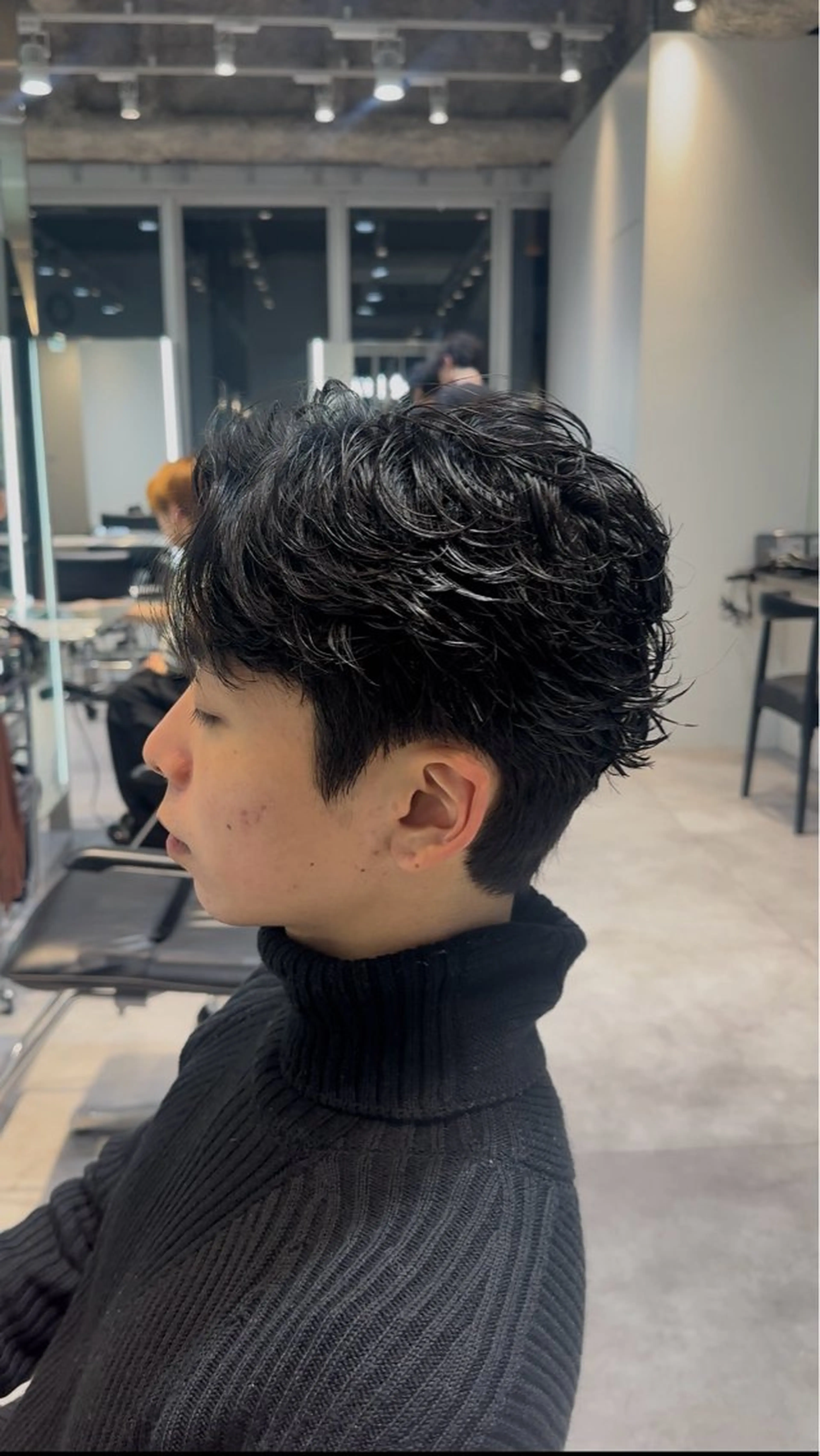 ショート パーマ 似合わせパーマ🔥 河浪  大智のヘアスタイル