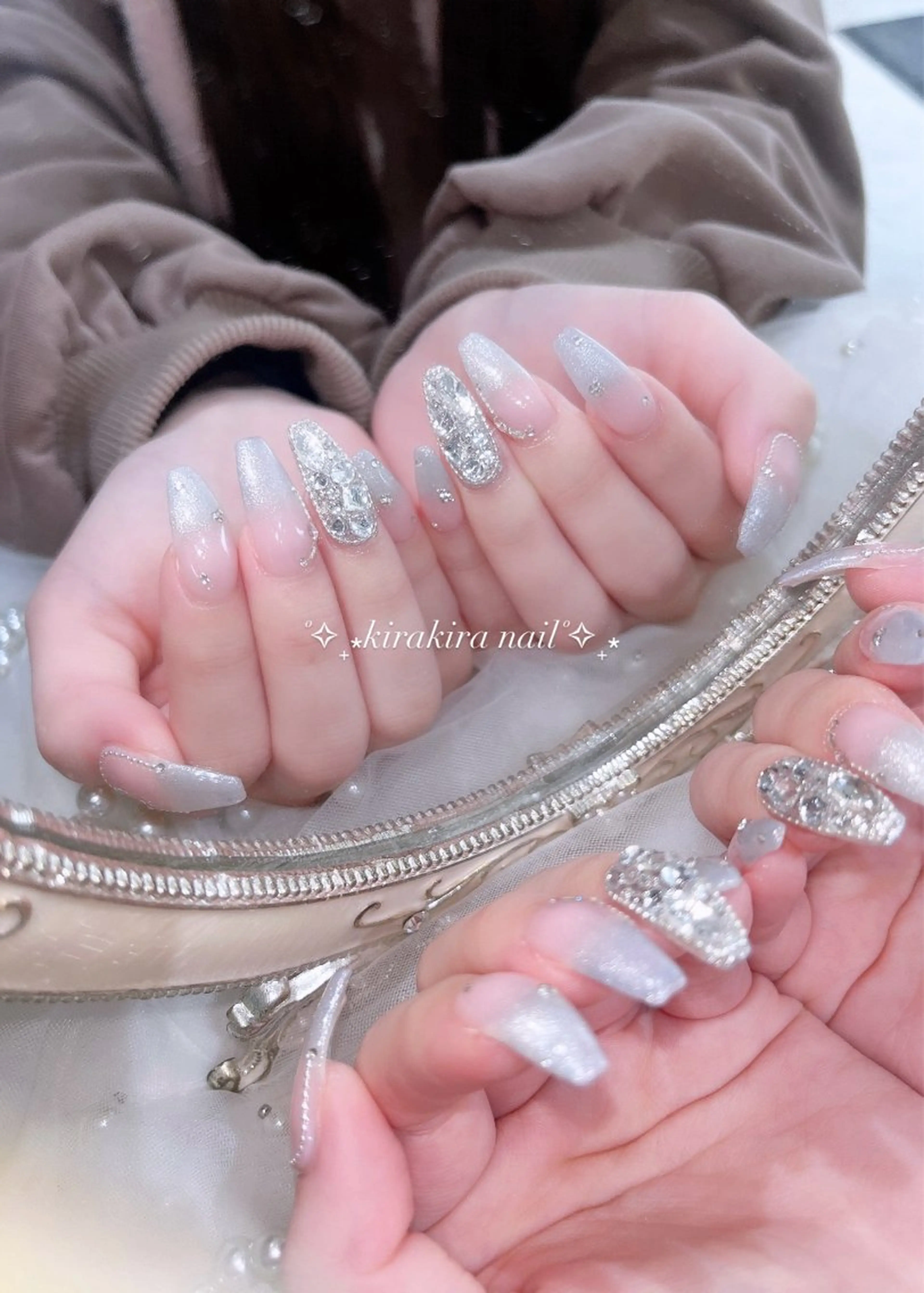 ネイル 岐阜・ワンホンネイル はんな🧡🐻‍❄️のネイルデザイン