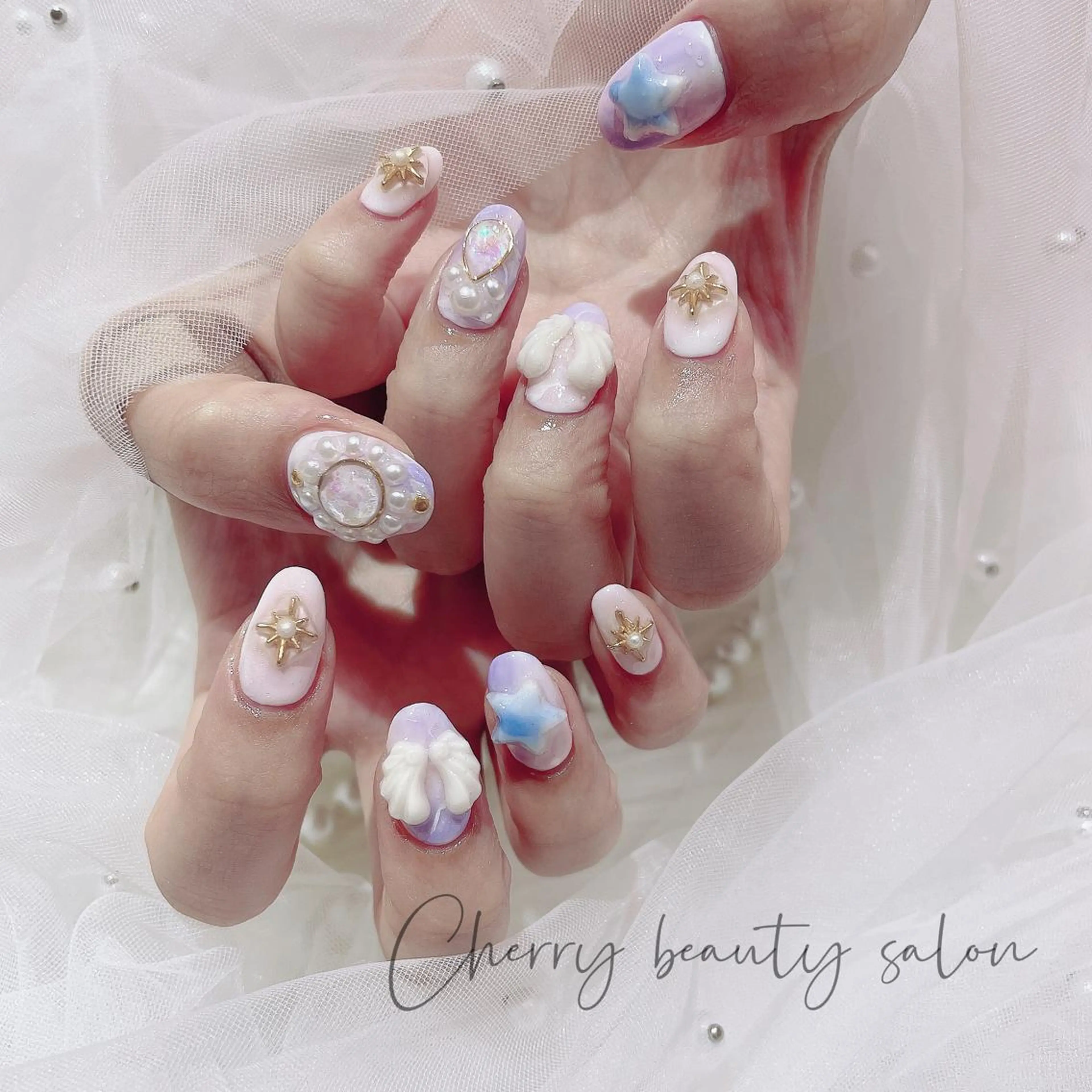 ネイル SAKURA 🍒のネイルデザイン