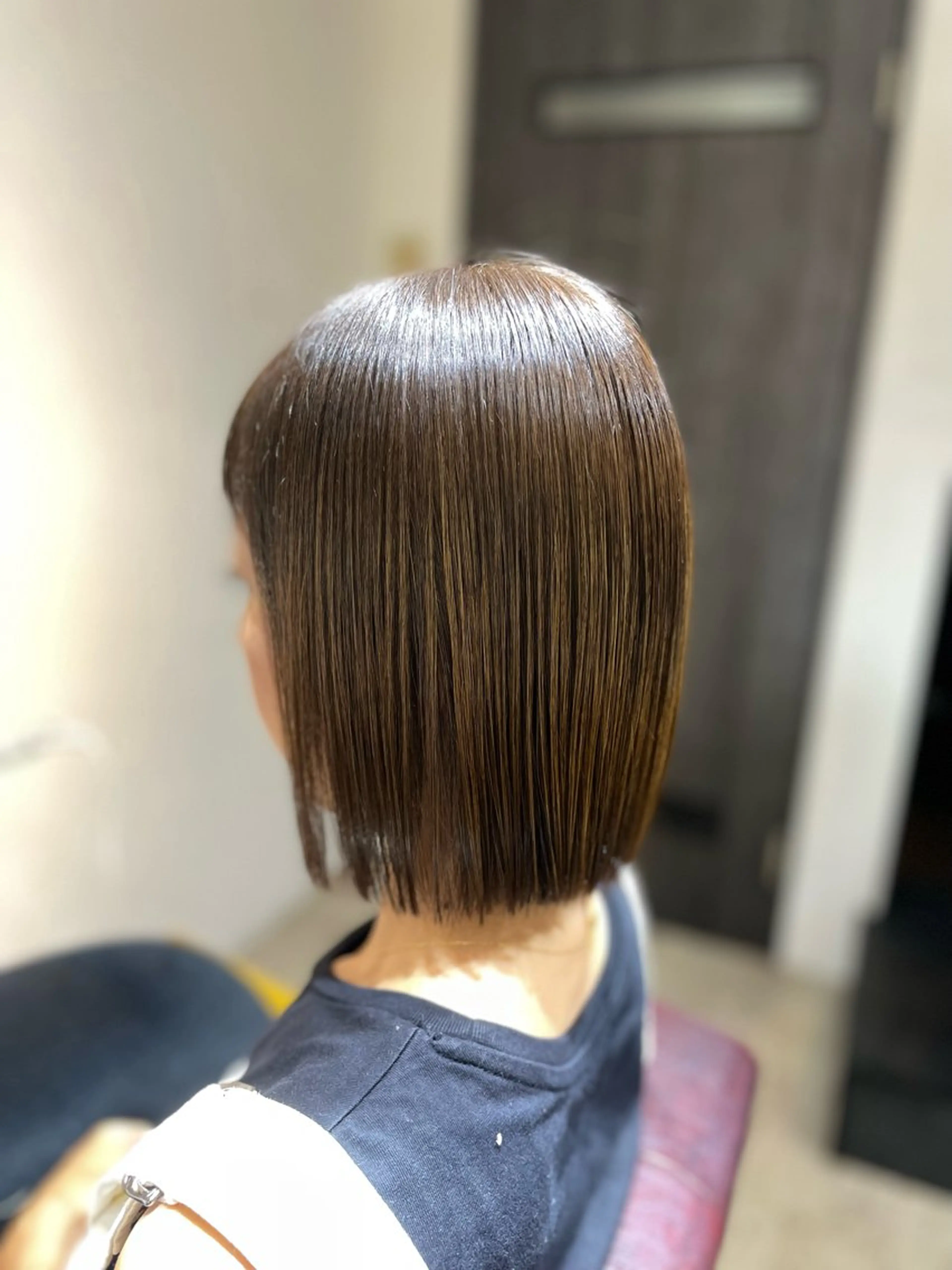 ミディアム 星野 茉由のヘアスタイル