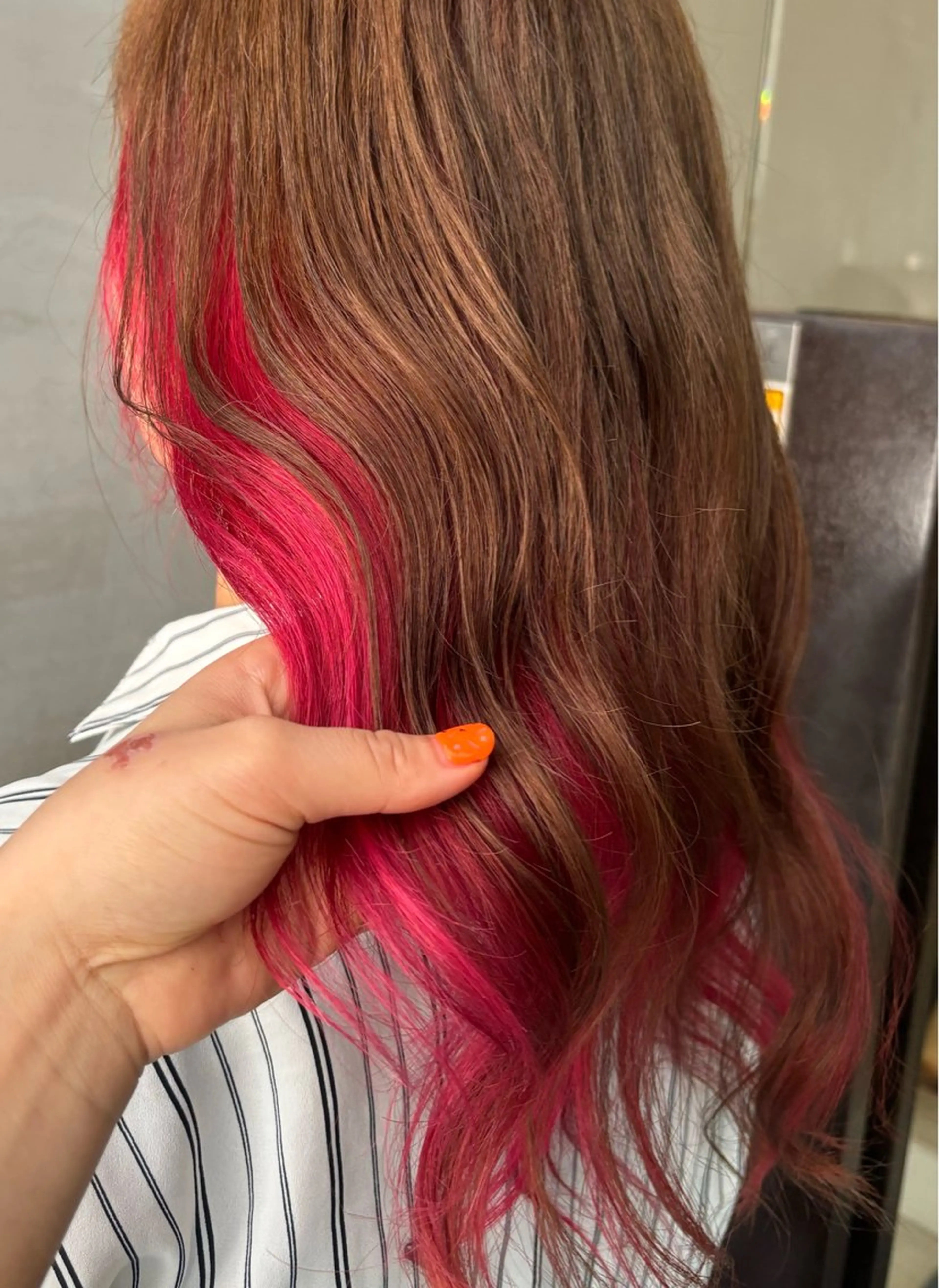 ロング カラー 似合わせカット/ 艶カラー/いらみなのヘアスタイル