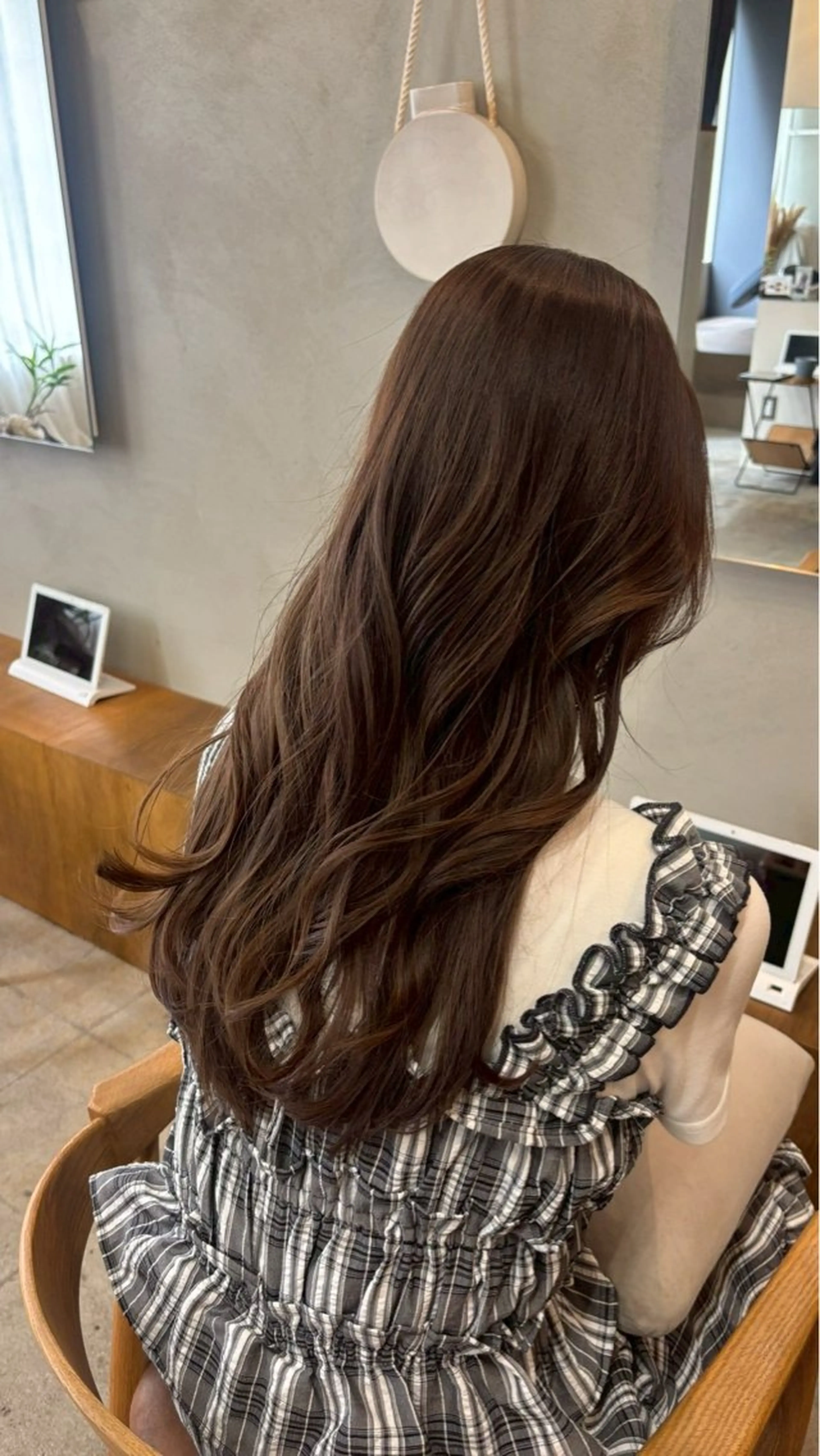 ロング カラー ヘアカラー 💐花屋併設💐 宮園 雛羽のヘアスタイル