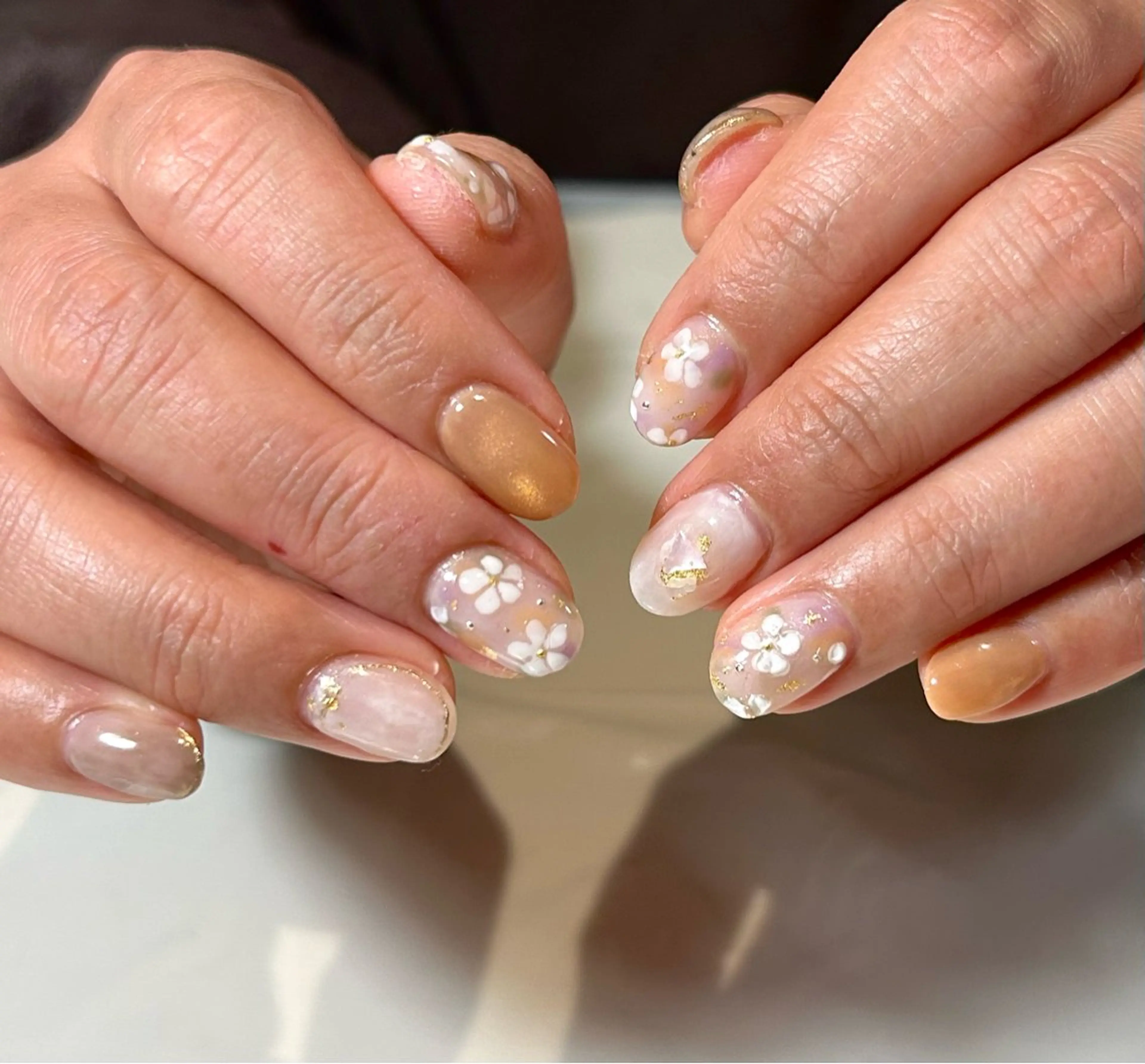 ネイル マグネットネイル 持ち込み オフィスネイル シンプルネイル milimili アンナのネイルデザイン