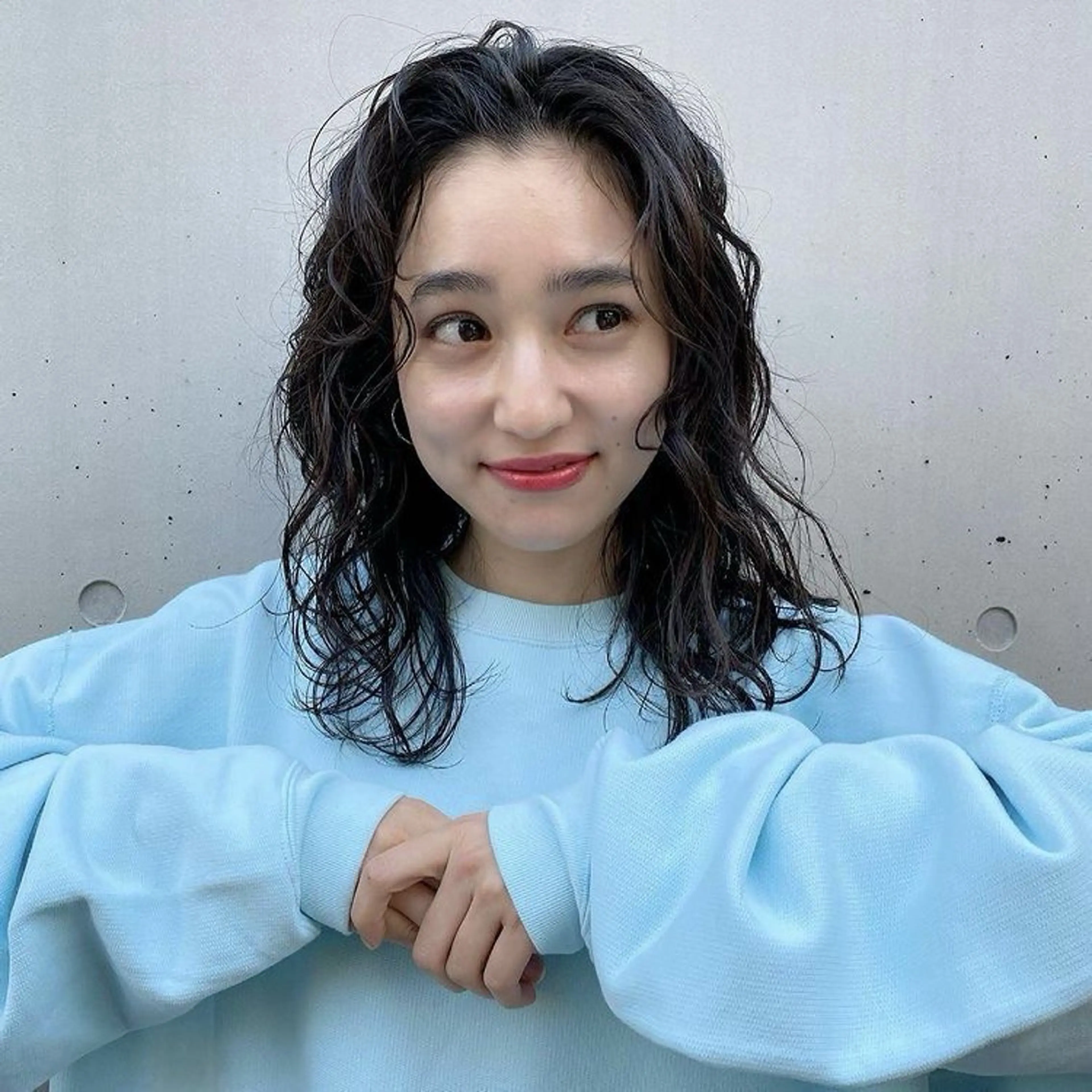 ミディアム パーマ 💫銀座/レイヤーカ ット髪質改善/RYUのヘアスタイル