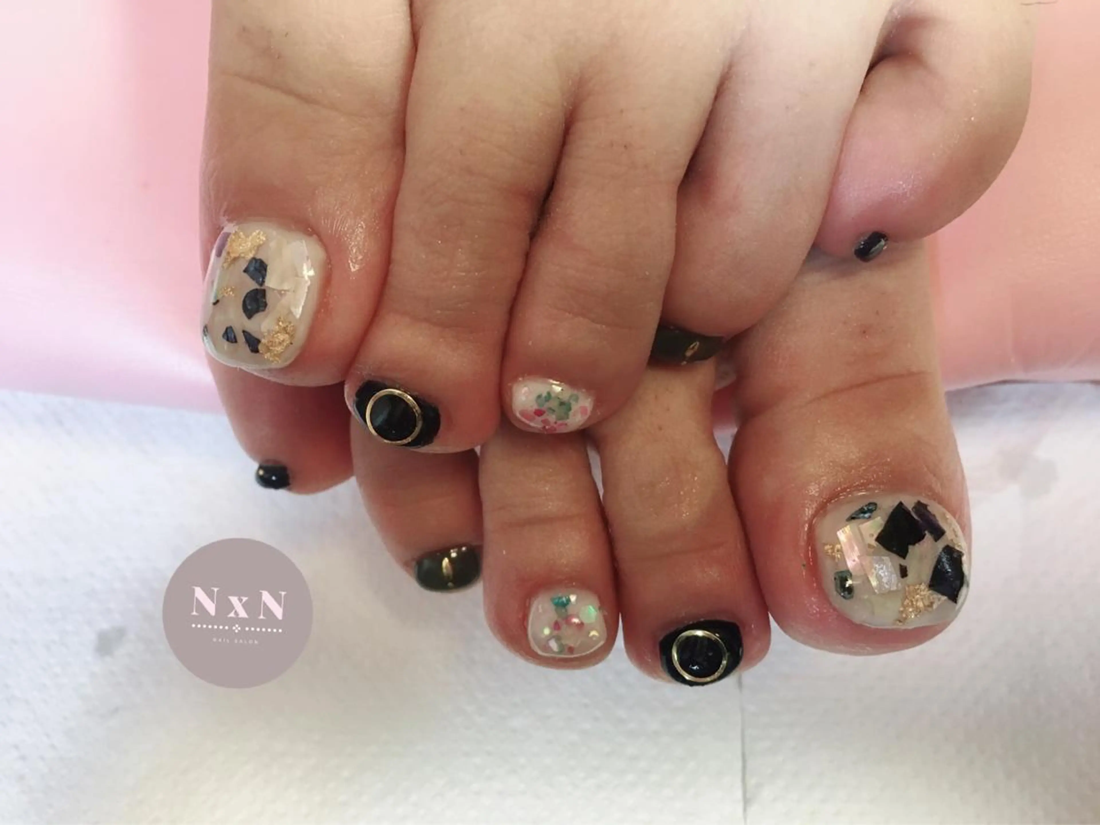 ネイル フットネイル nail salon N×Nのネイルデザイン