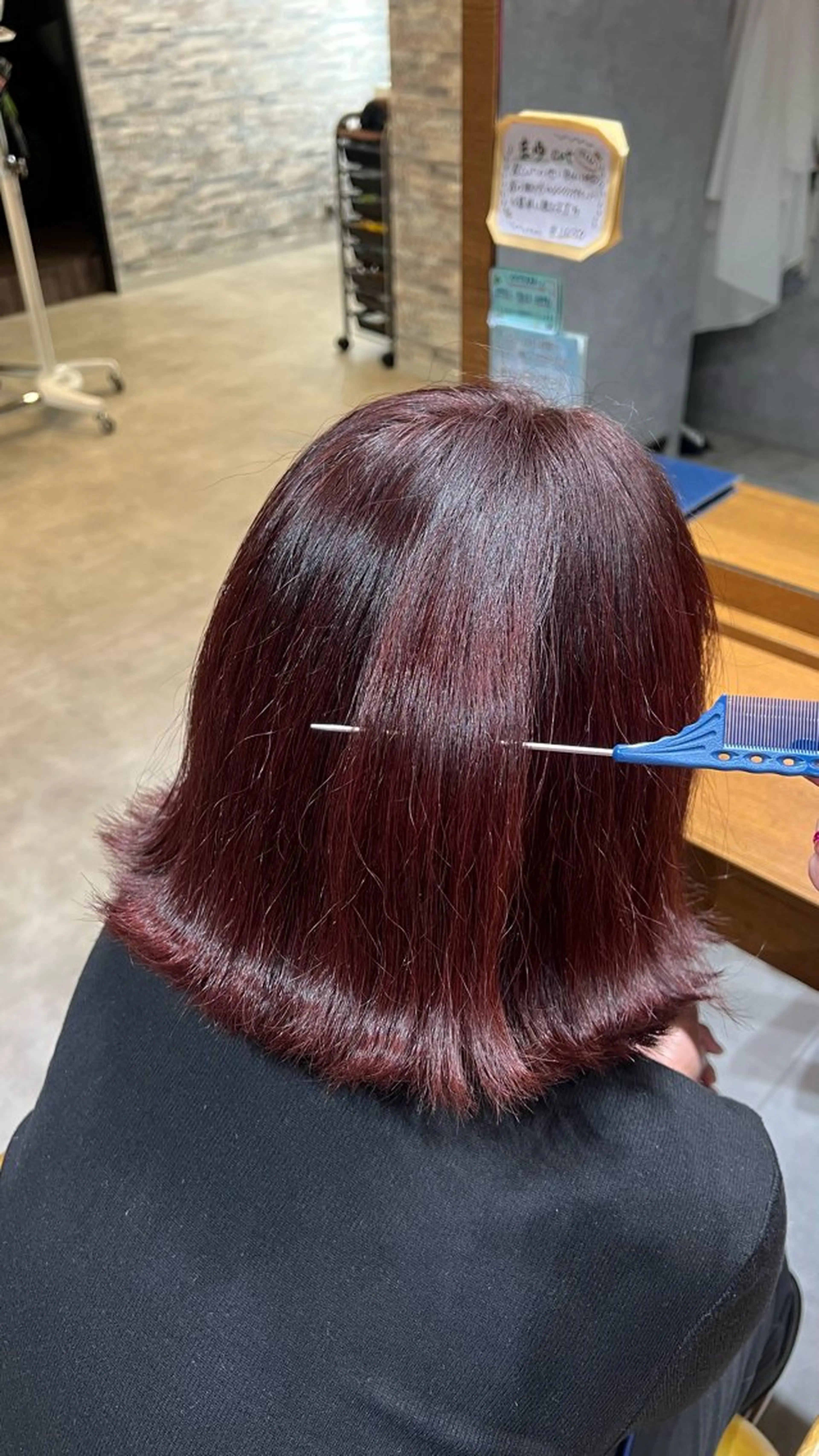 ショート カラー ブリーチ ブリーチなしカラー レッドカラー 🌺モデル募集中🥥 𝘈𝘺𝘢𝘯𝘦のヘアスタイル