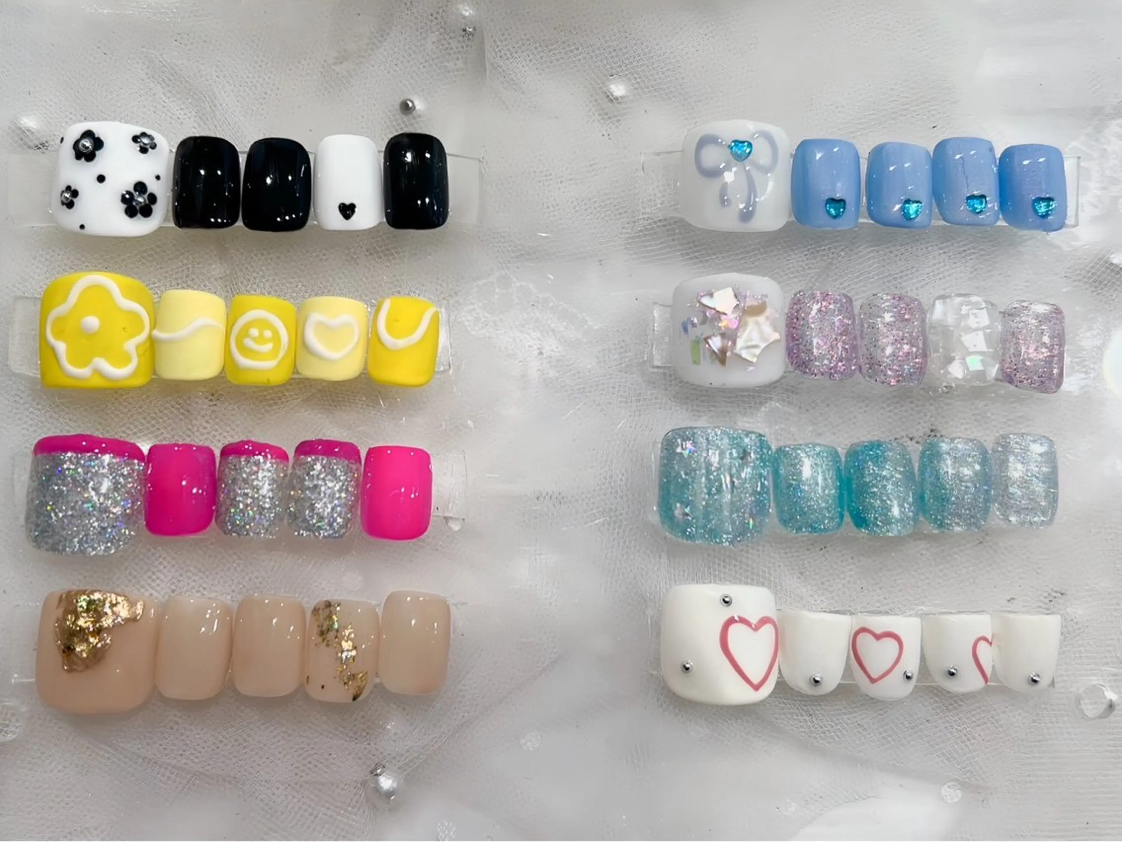 ネイル Zir nail 津田沼店所属・☁️ ゆい 🧸💛のネイルデザイン