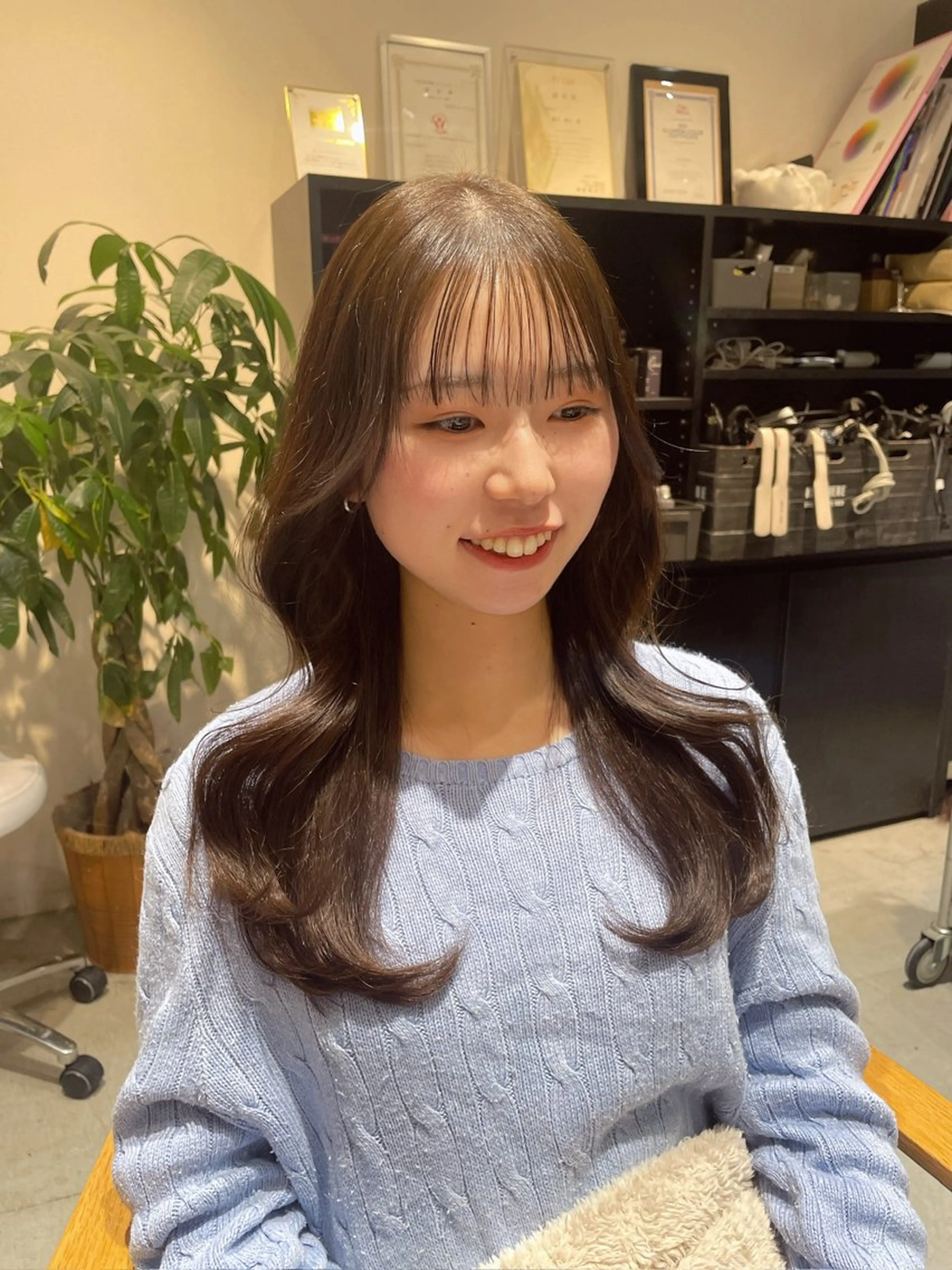 ロング 寺西 恵🪡🤍のヘアスタイル